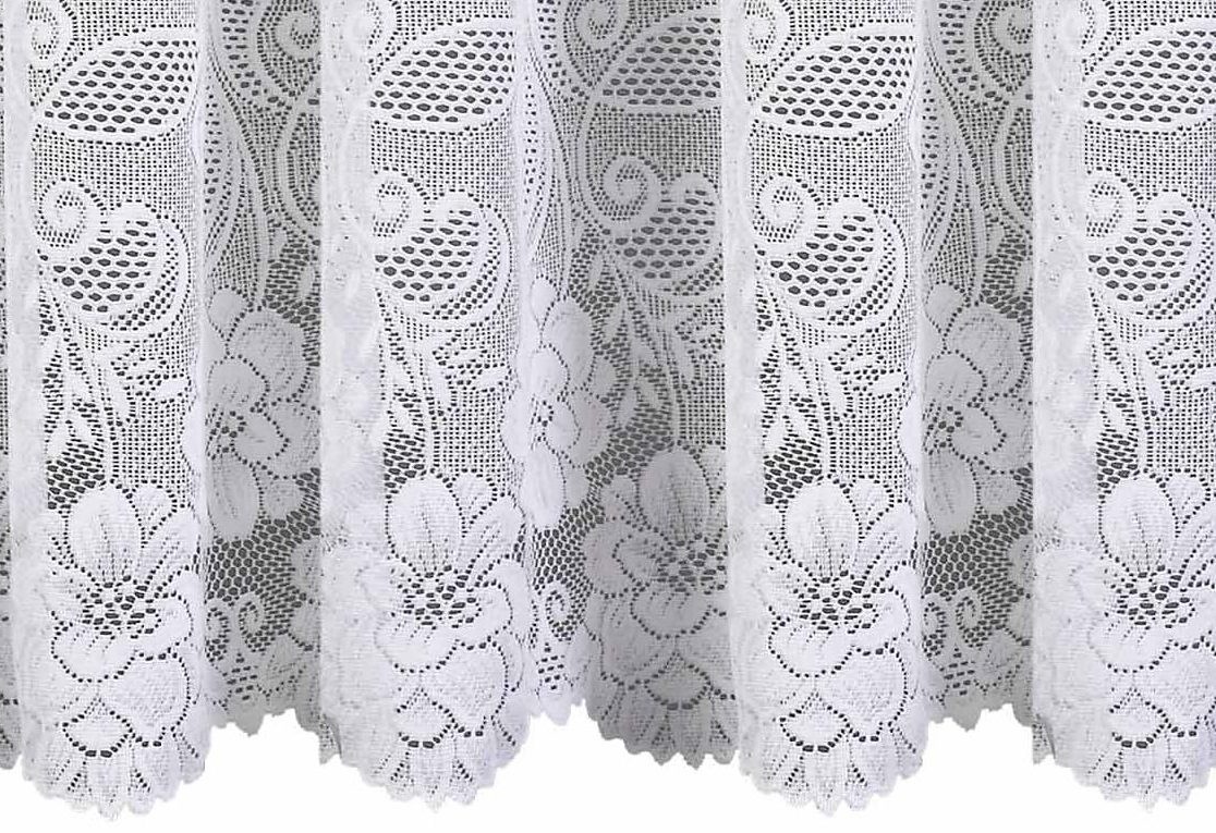 Weckbrodt Gardine »Rostock«, (1 St.), Jacquard, strukturiert, Allover, Moti günstig online kaufen