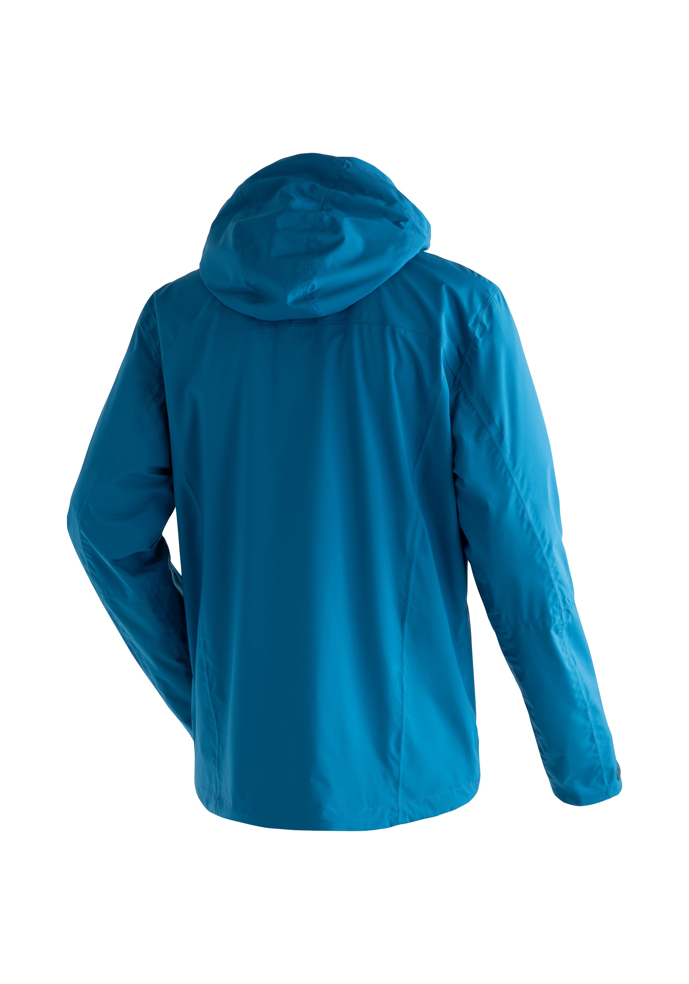 Maier Sports Outdoorjacke »Metor rec M«, Herren Regenjacke wasserdicht mit Kapuze, 2 Taschen außen, Innentasche