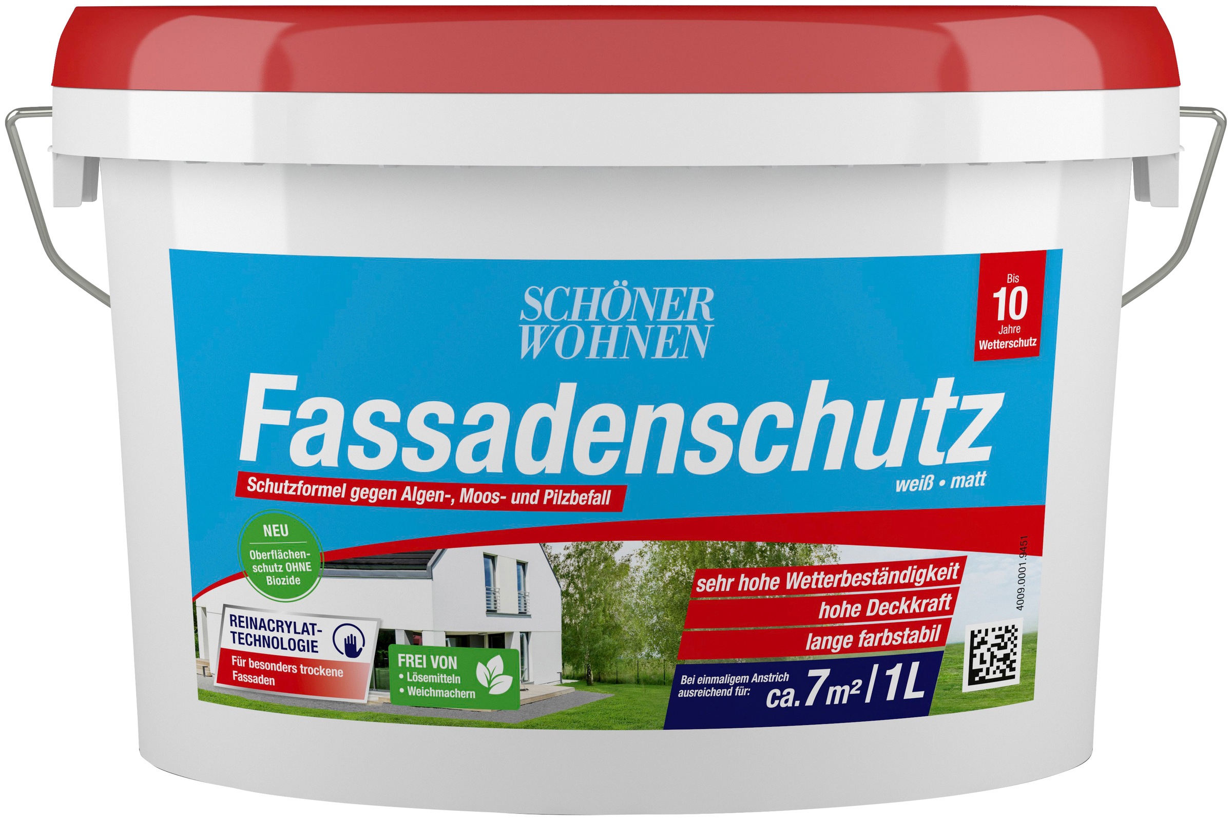 SCHÖNER WOHNEN-Kollektion Fassadenfarbe »Fassadenschutz«, weiß, hoch wetterbeständig... kaufen