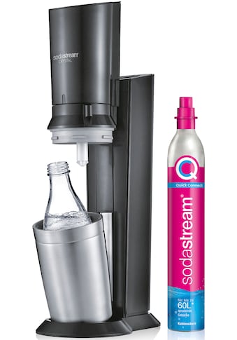 SodaStream Wassersprudler »Crystal 3.0«, (3 tlg.), mit Quick Connect CO2-Zylinder und... kaufen