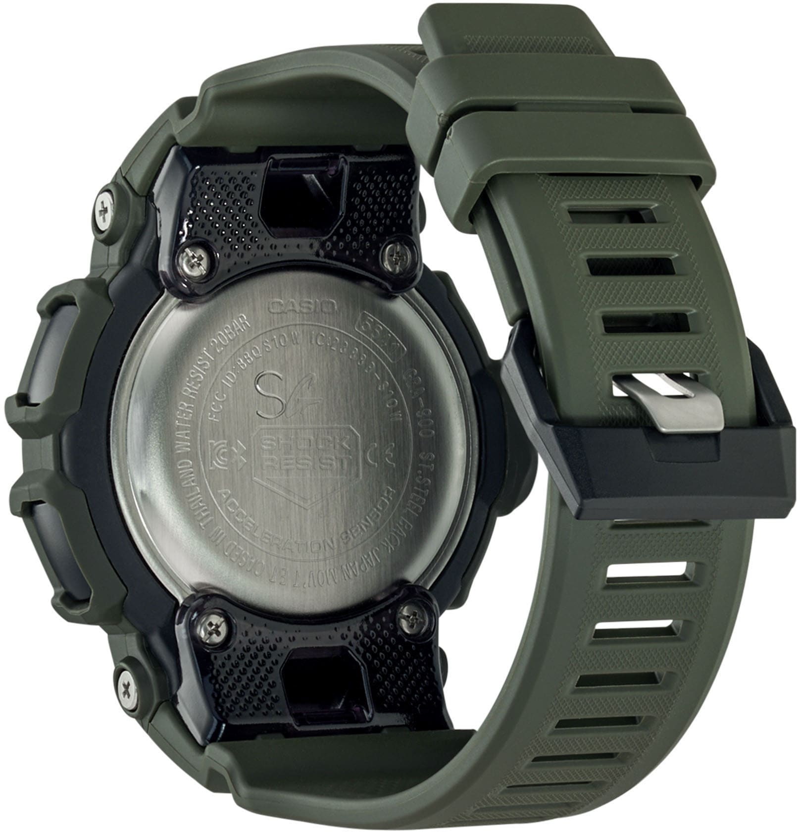 CASIO G-SHOCK Smartwatch »GBA-900UU-3AER«, Quarzuhr,Armbanduhr Herrenuhr,Schrittzähler,bis 20 bar wasserdicht)