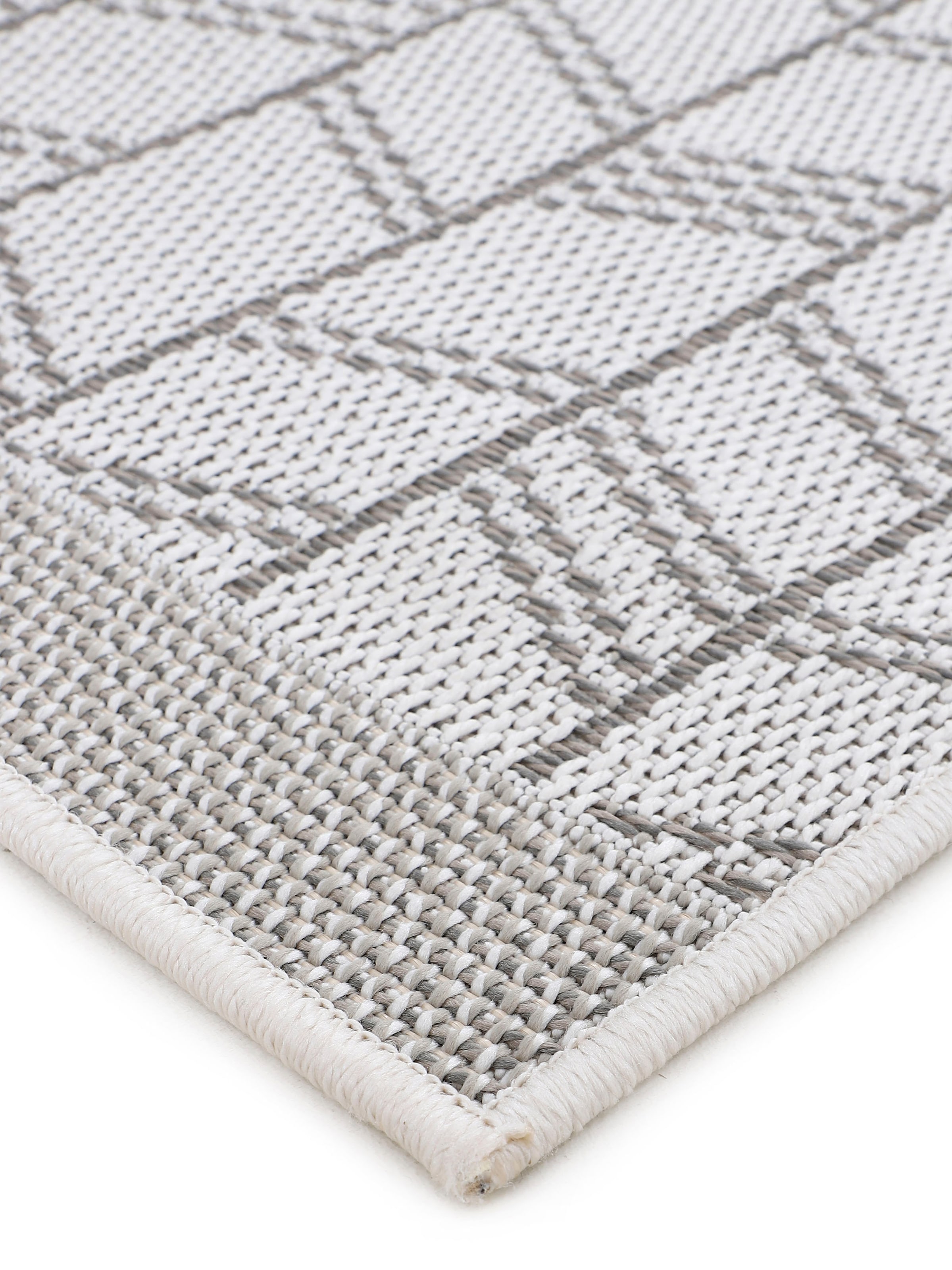carpetfine Teppich »Boho 102«, rund, robustes Flachgewebe, Sisal Optik, für  Außenbereich auf Raten bestellen | Kurzflor-Teppiche