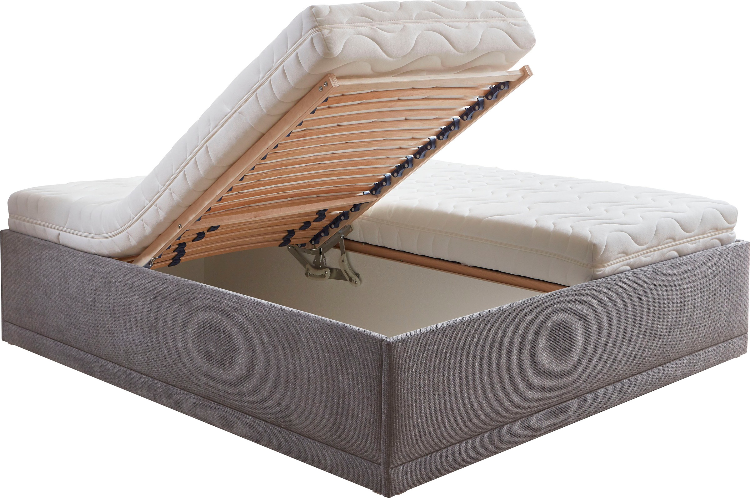 Westfalia Schlafkomfort Polsterbett "Texel" Komforthöhe mit Zierkissen, Bet günstig online kaufen