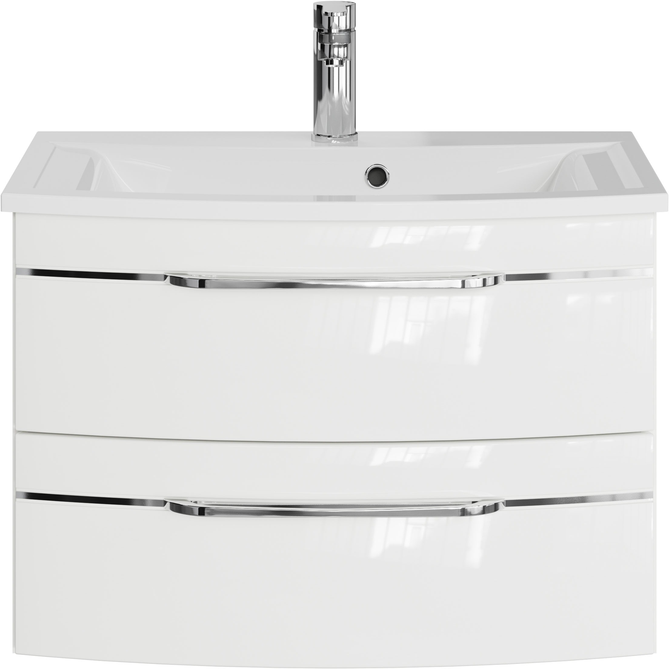 Saphir Waschtisch »Serie 7045 Mineralmarmor-Waschtisch und Unterschrank, 71 günstig online kaufen