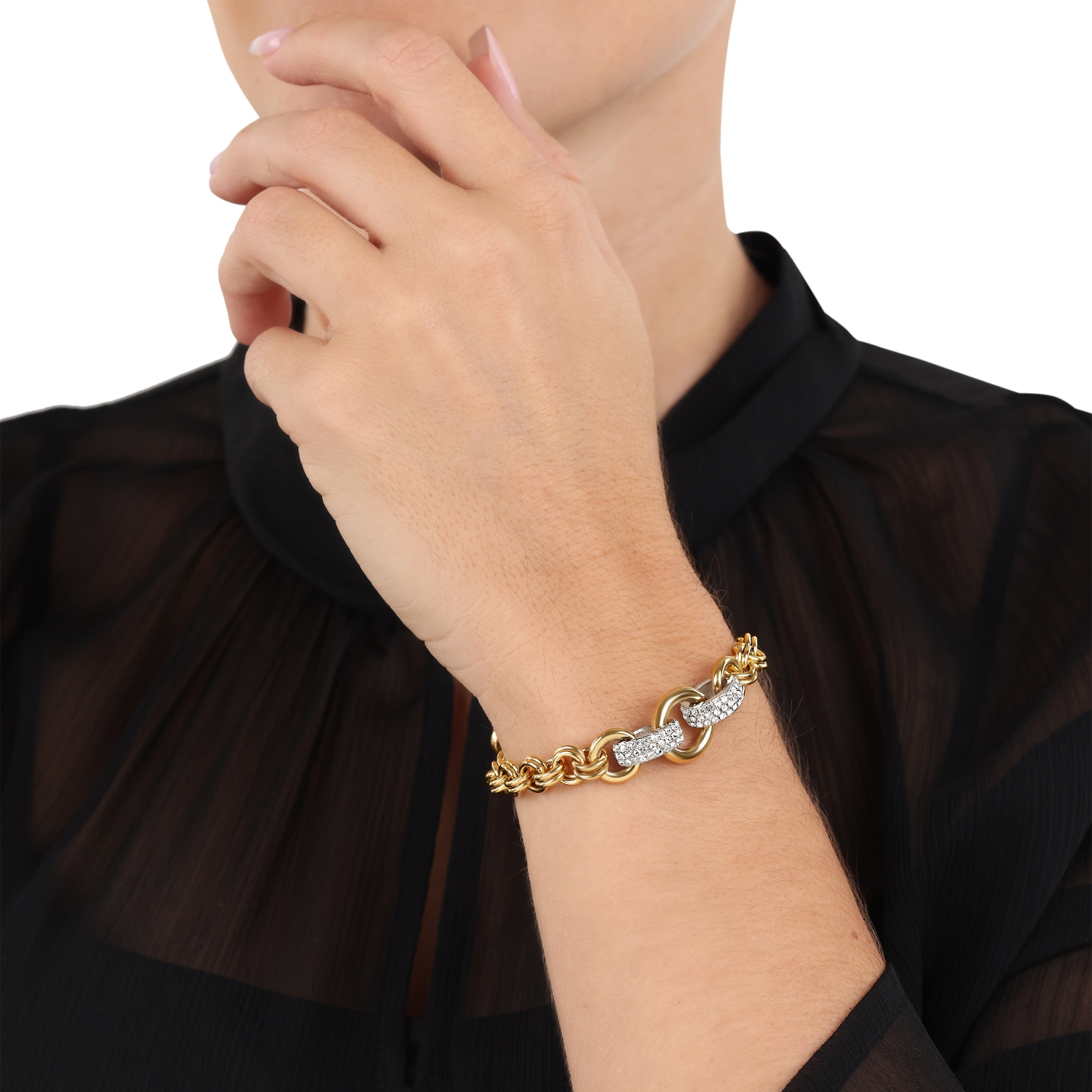 JOOP! Armband »2039842«, mit Zirkonia (synth.)