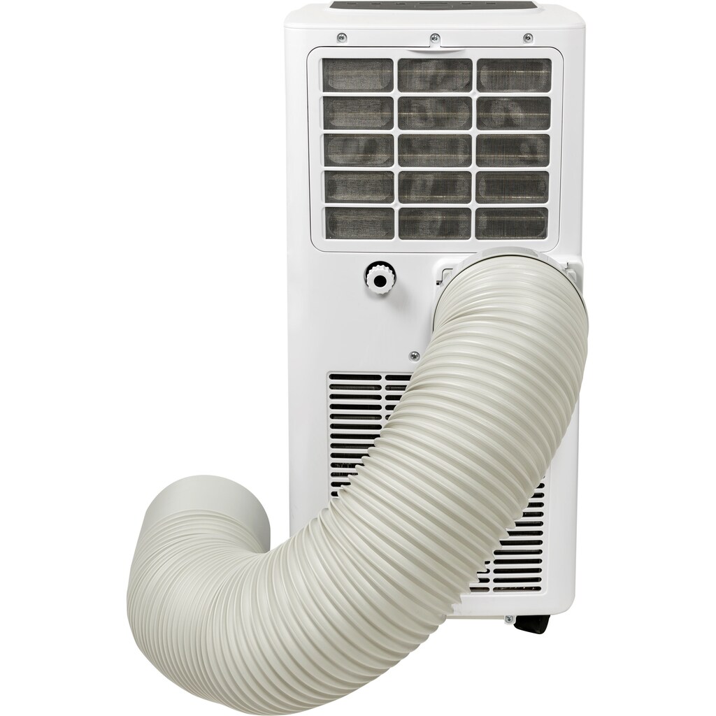 bestron Klimagerät »AAC6000«, für Räume bis 24m², Kühlleistung 1,4 kW mit umweltfreundlichem Kühlmittel, 5.000BTU/h, Farbe: weiß