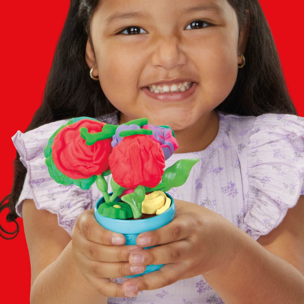 Hasbro Knetform-Set »Play-Doh, Bunter Blumenspaß«