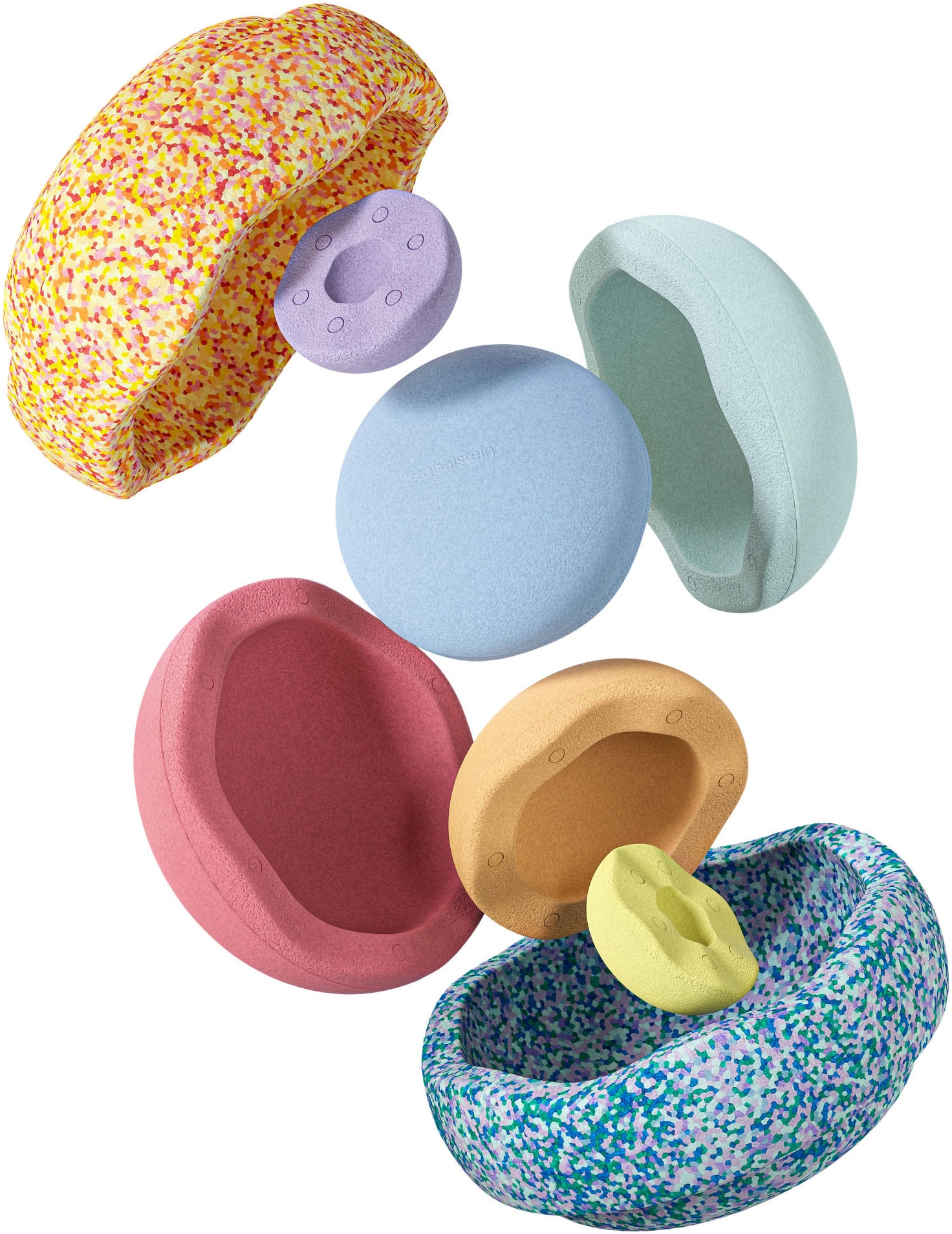 Stapelstein Balancetrainer »Stapelstein® Inside Set, 8 Teile« Made in Germany