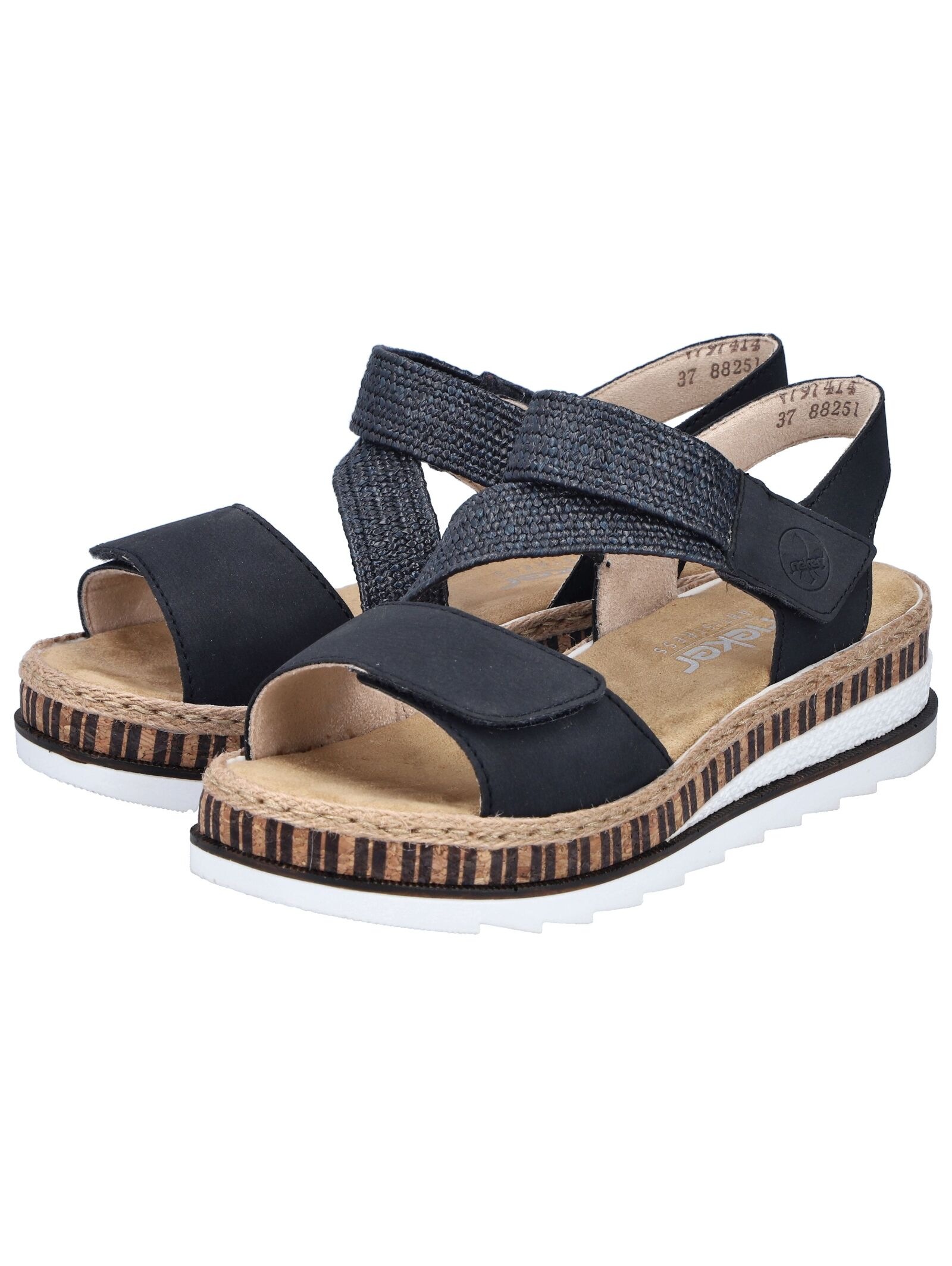 Rieker Keilsandalette »Rieker Sandalen Lederimitat«
