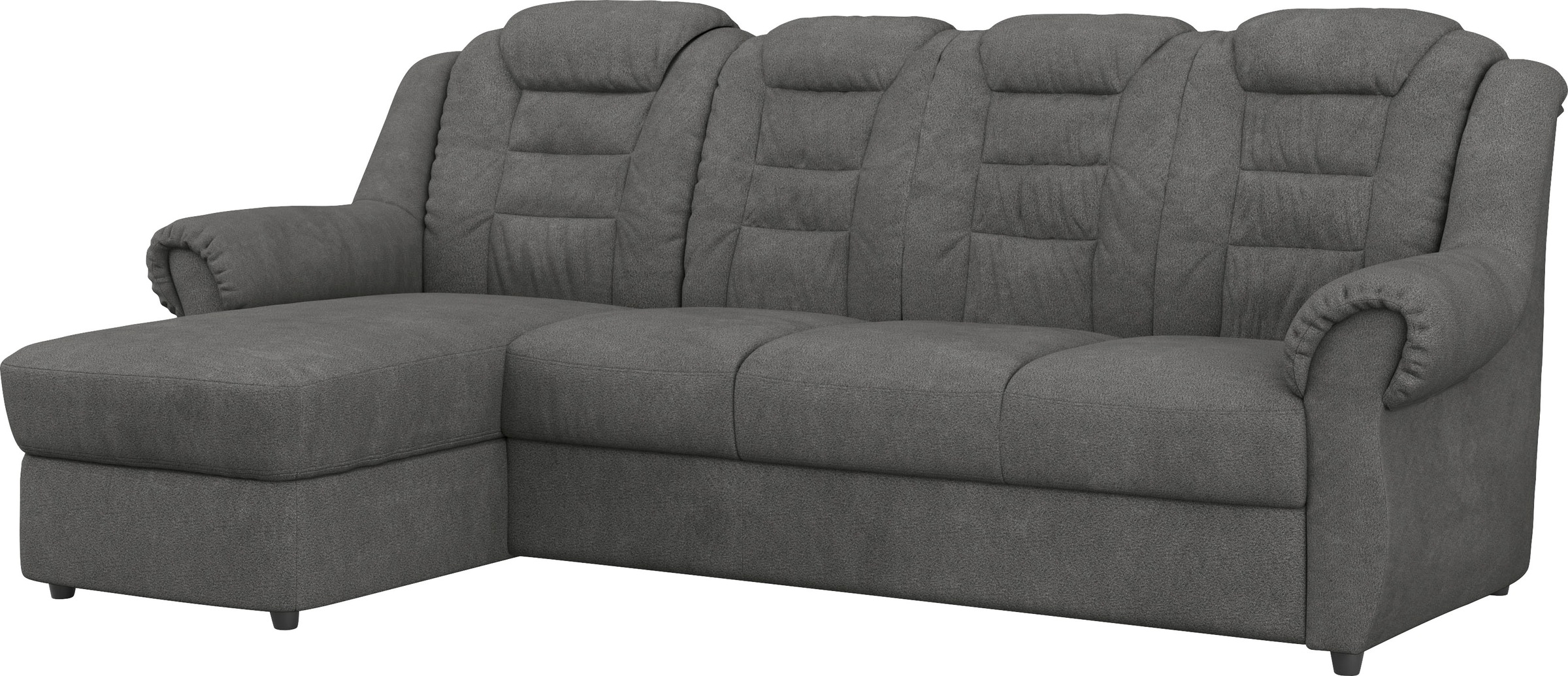 Home affaire Ecksofa »Boston L-Form«, mit hoher Rückenlehne, wahlweise mit Bettfunktion