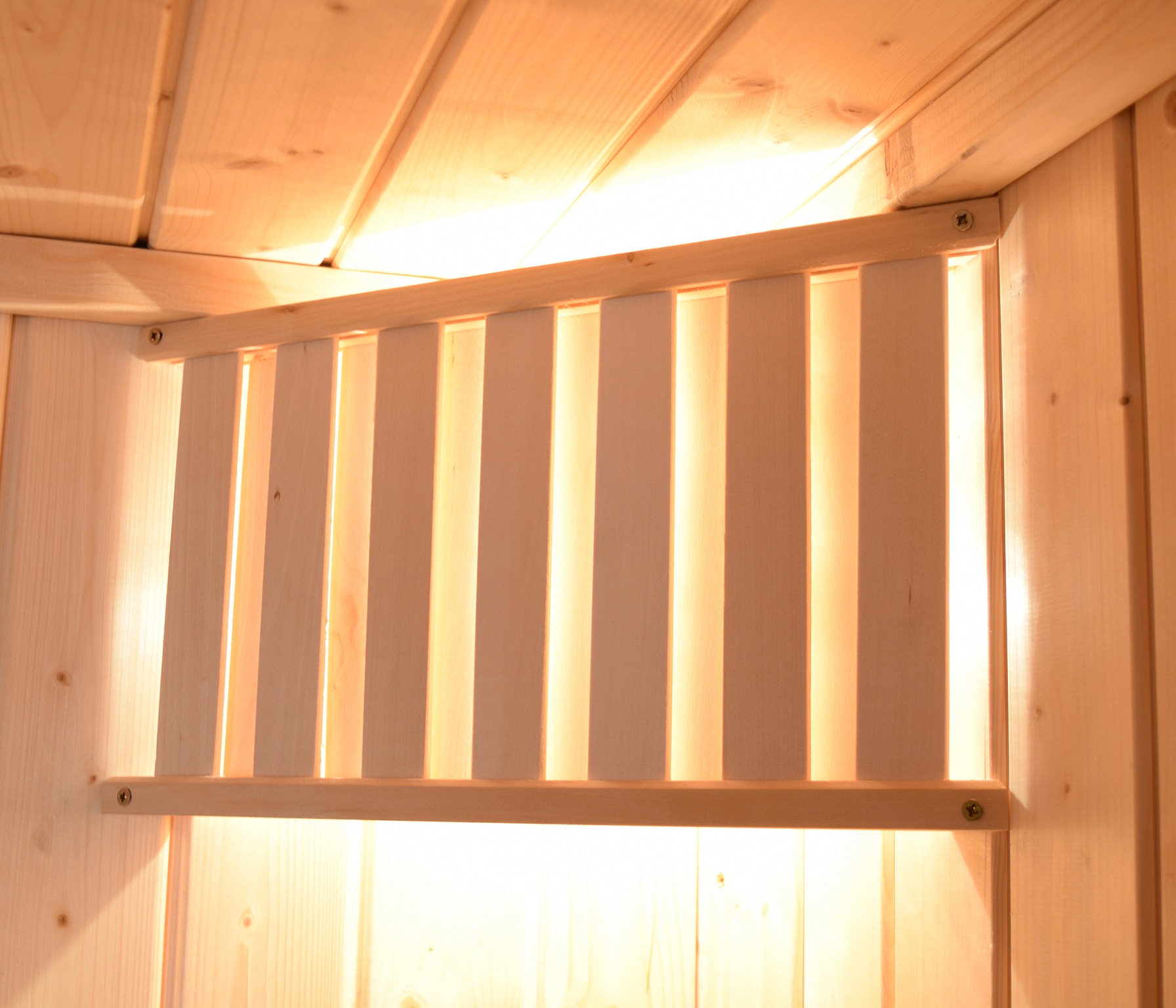 weka Sauna »Vaasa 2 Eck«, 7,5 kW Bio-Kombiofen mit ext. Steuerung