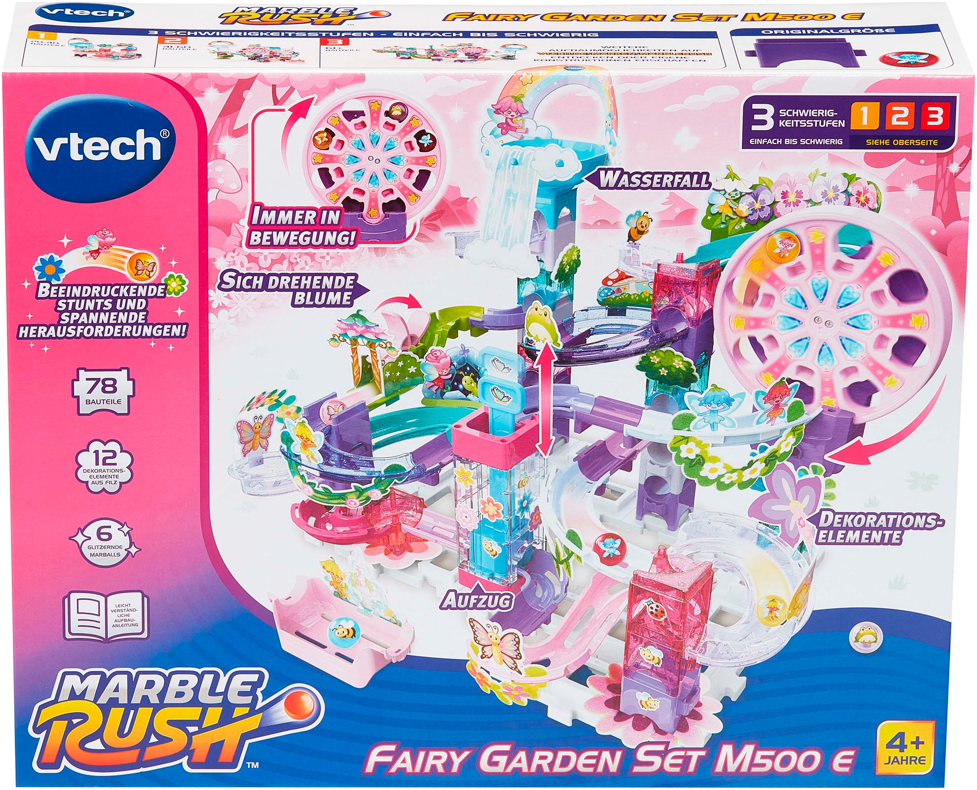 Vtech® Kugelbahn »Marble Rush - Fairy Garden Set M500 E«