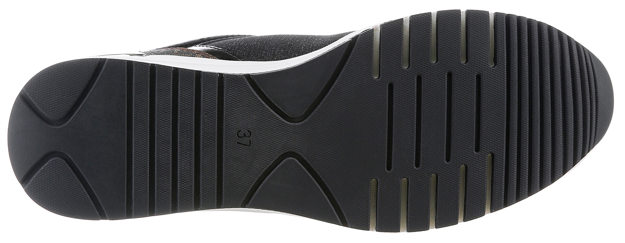 MARCO TOZZI Keilsneaker  , Freizeitschuh, Halbschuh, Schnürschuh in veganer Verarbeitung