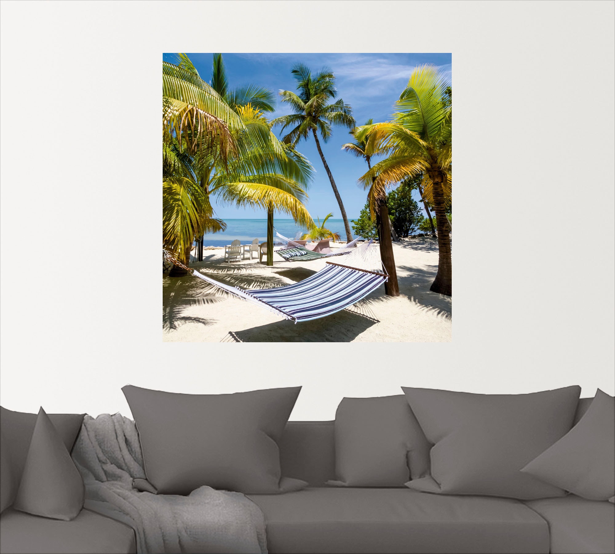 Artland Wandfolie »Florida Wellness«, Strand, (1 St.), selbstklebend