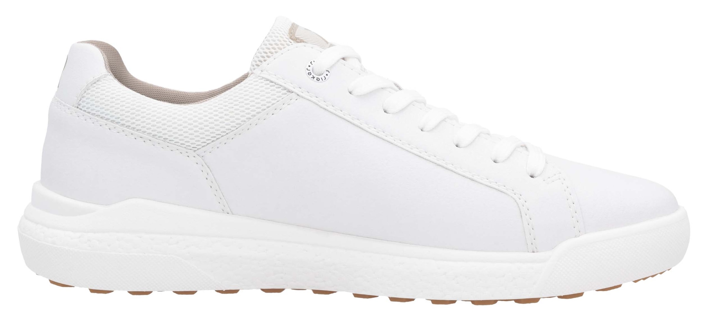 RIEKER Sport Sneaker, mit gepolstertem Schaftrand, Freizeitschuh, Halbschuh, Schnürschuh