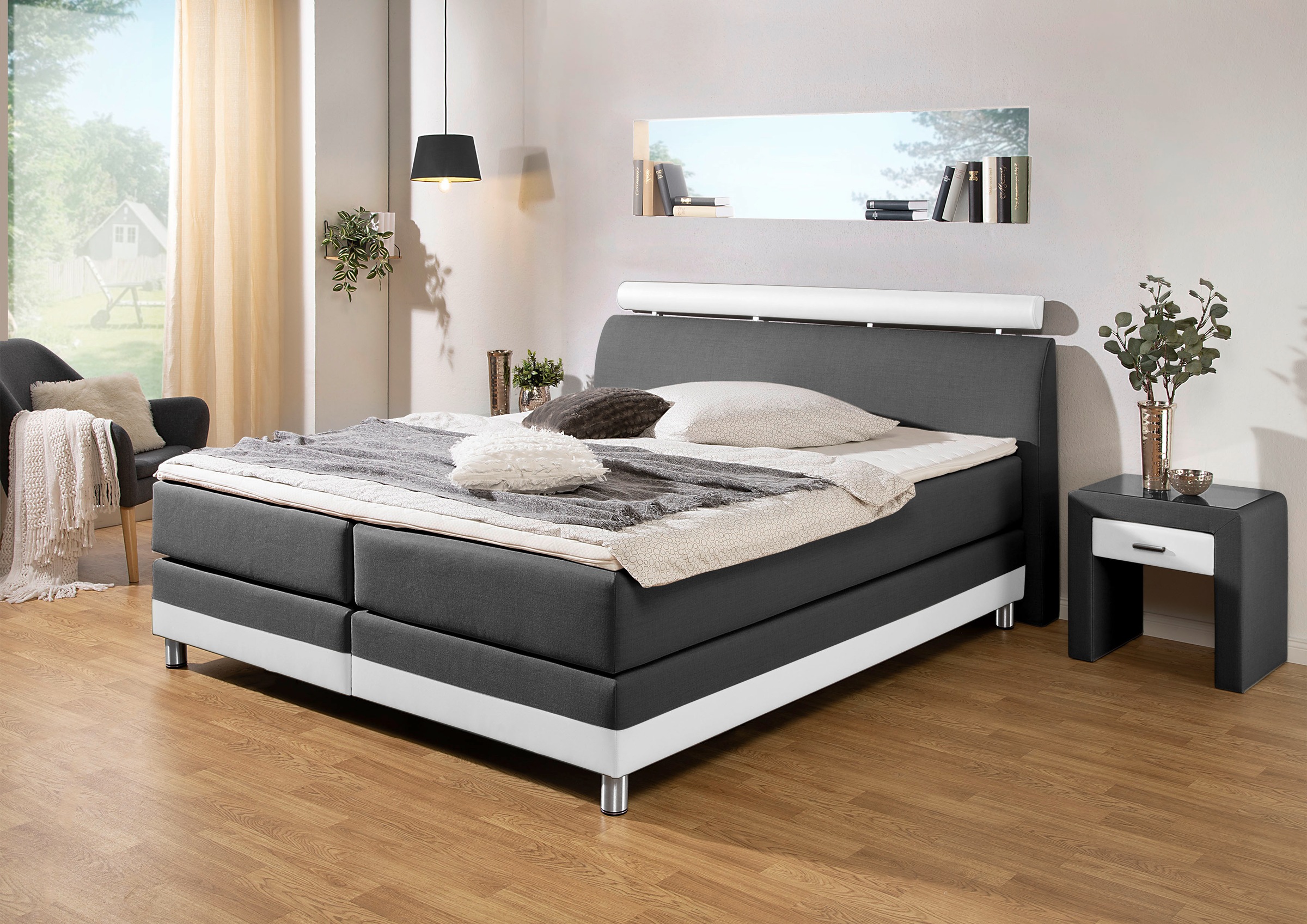INOSIGN Boxspringbett, in H2, H3 oder H4 erhältlich günstig online kaufen