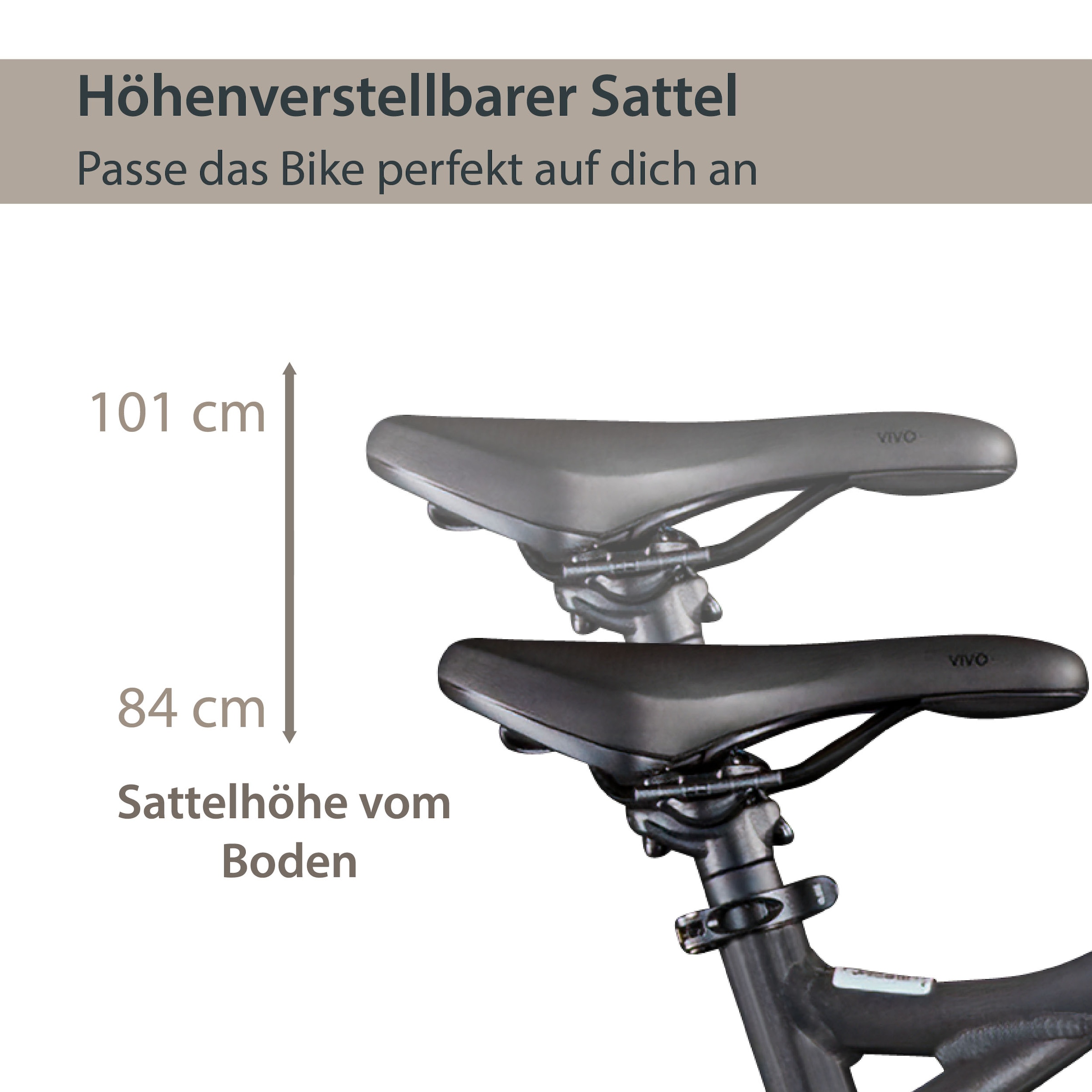 AGON E-Bike »Alpha«, 10 Gang, Deore SGS T6000, Heckmotor 250 W, Pedelec, Elektrofahrrad für Damen u. Herren, MTB