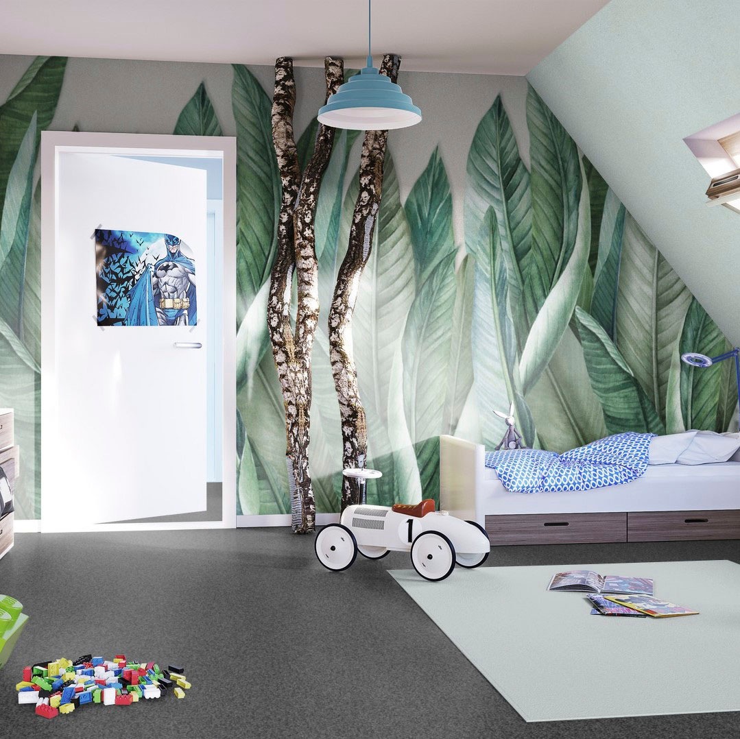 Vorwerk Teppichboden »Passion 1005 (Luco), Schlinge - meliert, Made in Germany«, rechteckig, 6 mm Höhe, Wohnzimmer, Schlafzimmer, Kinderzimmer, Breite 400/500 cm