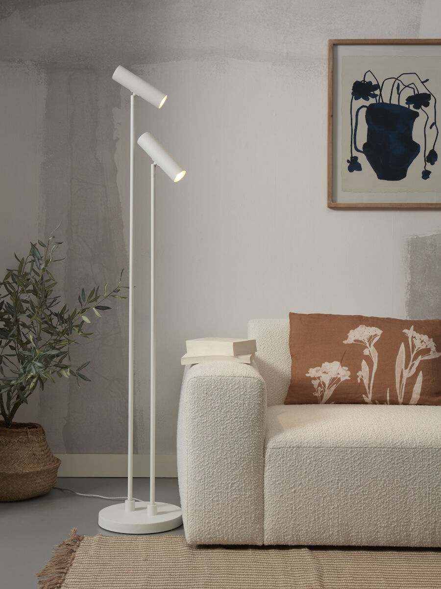 it's About RoMi Stehlampe »HAVANA«, 2 flammig, Leuchtmittel GU10 | LED wechselbar, Gutes leselicht