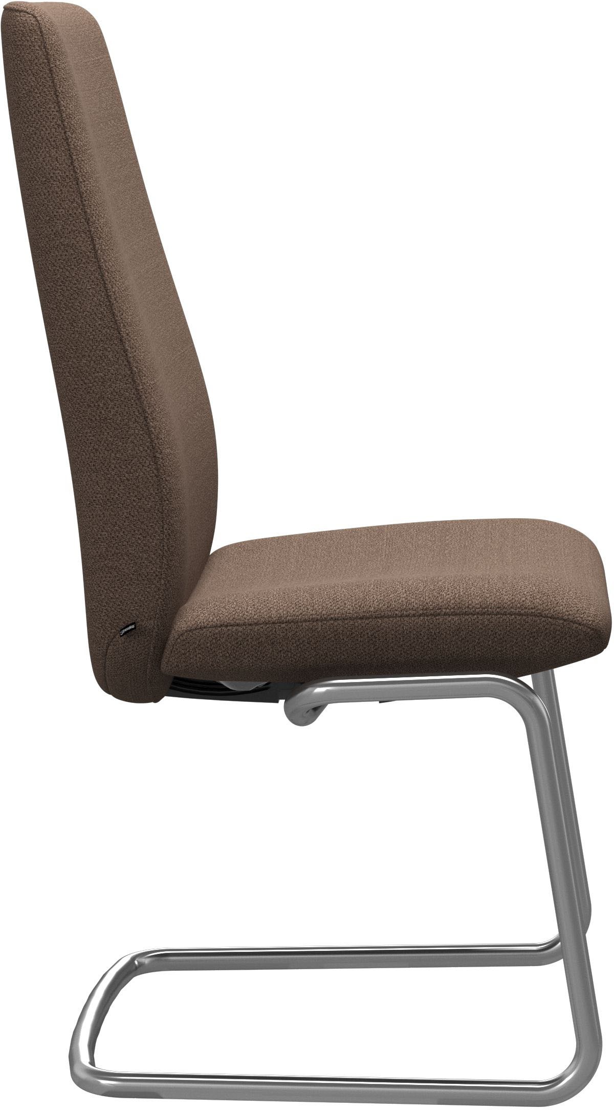 Stressless® Polsterstuhl »Laurel«, ROHLEDER Stoff Q2 FARON, High Back, Größe L, mit Beinen aus Stahl in Schwarz matt