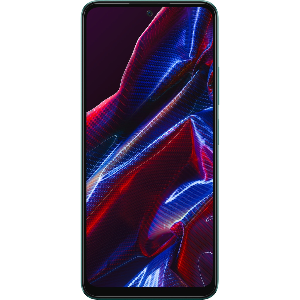 Xiaomi Smartphone »POCO X5 5G 8GB+256GB«, Grün, 16,9 cm/6,67 Zoll, 256 GB Speicherplatz, 48 MP Kamera