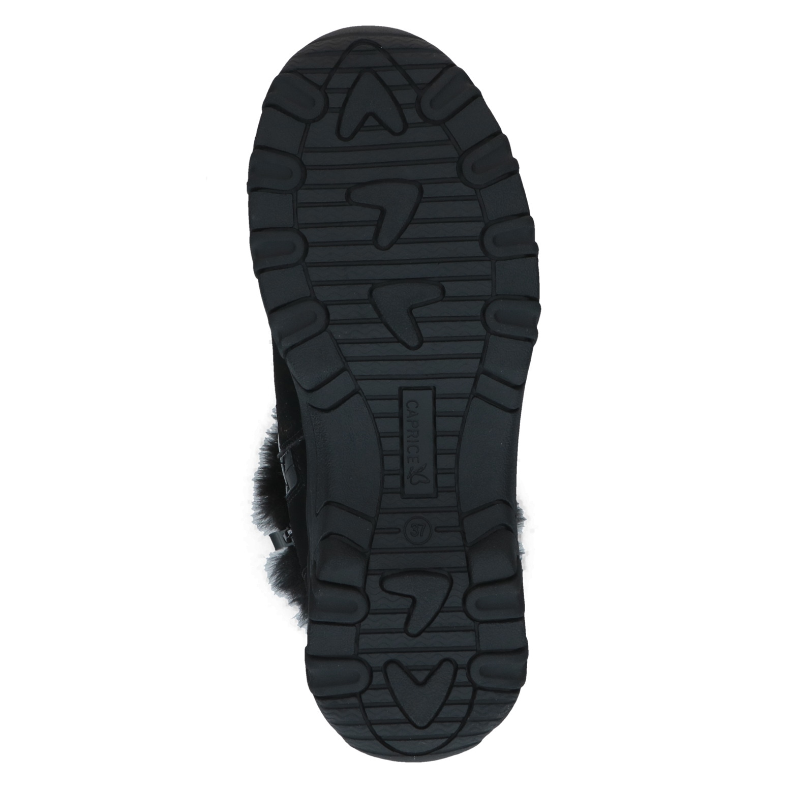 Caprice Winterboots  Winterstiefelette, Snow-Boots mit Steppnähten und Fellimitat-Kragen