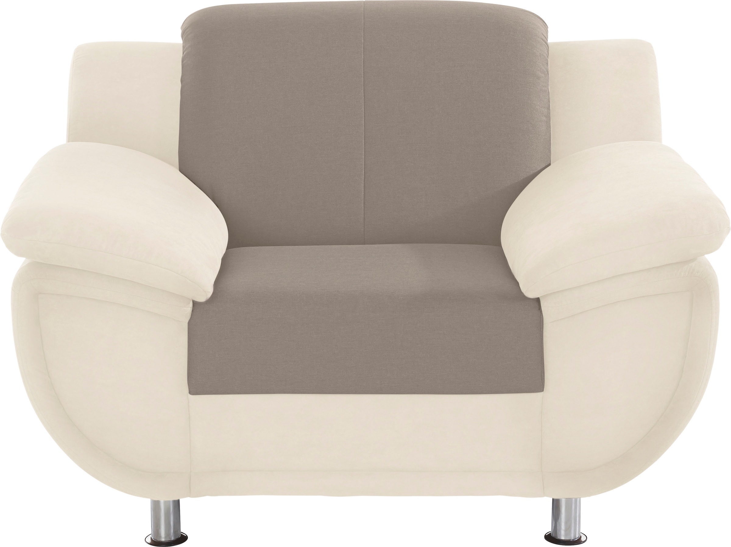 TRENDMANUFAKTUR Sessel »Rondo 3, Loungesessel«, wahlweise mit komfortablem Federkern, mit extra breiten Armlehnen