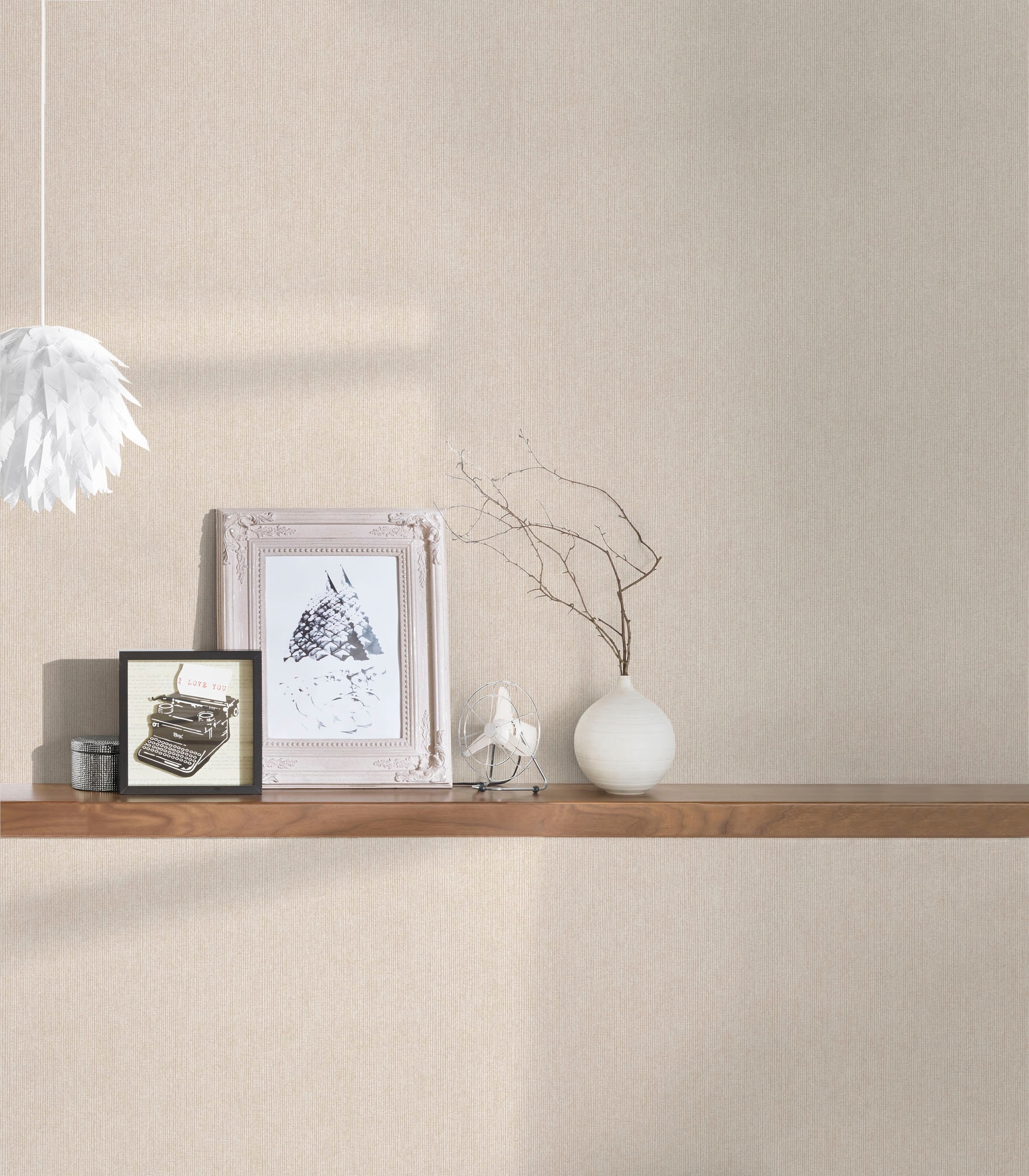 Architects Paper Vliestapete »VILLA«, unifarben-Glitzermuster-glänzend, Uni Tapete einfarbig Tapeten Wohnzimmer Schlafzimmer Küche modern Büro