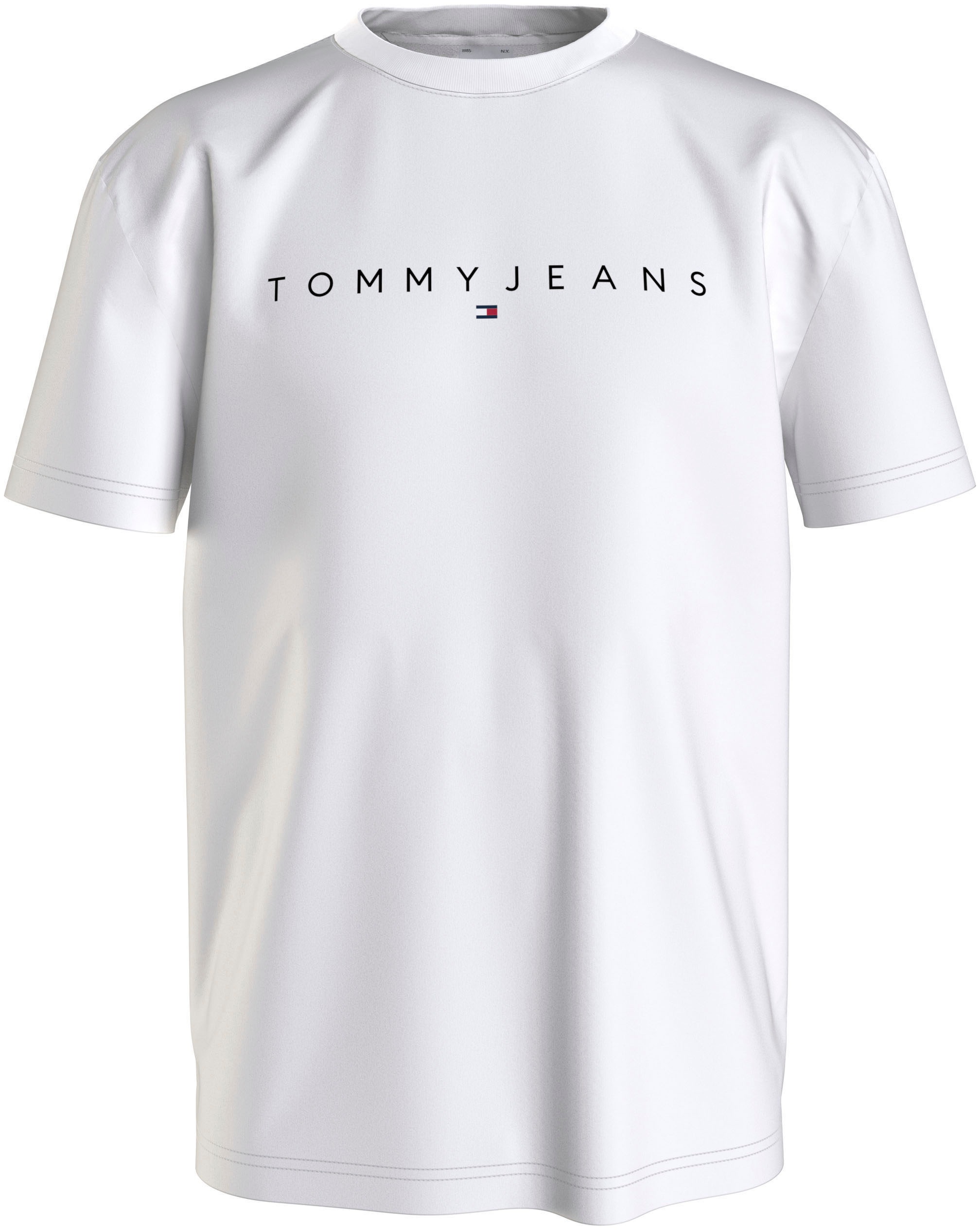 Tommy Plus EXT«, »TJM Tommy bestellen Jeans REG LOGO TEE T-Shirt Logo-Schriftzug Jeans LINEAR mit