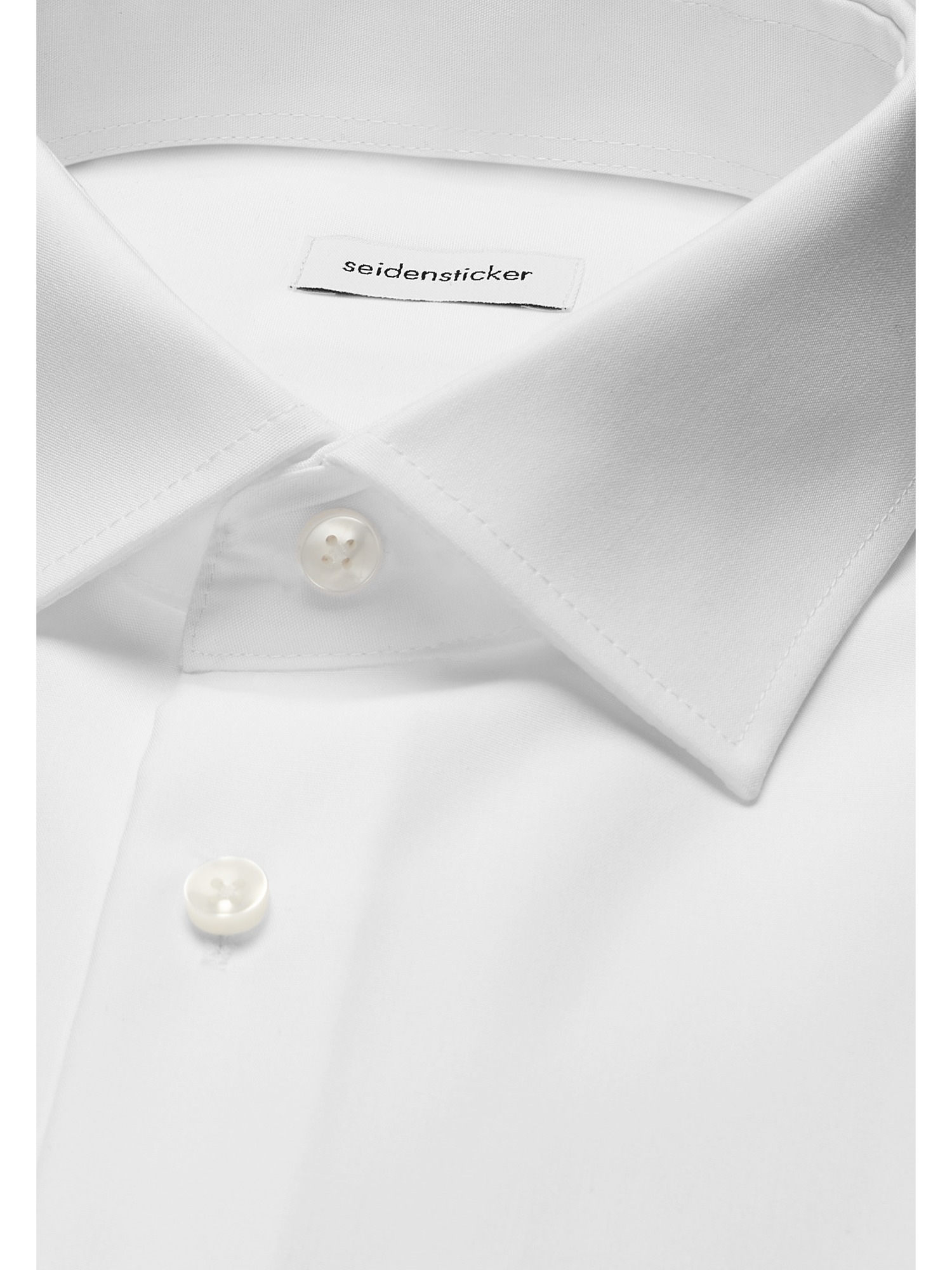 seidensticker Businesshemd »Schwarze Rose« Shaped 1/1 Kentkragen Uni