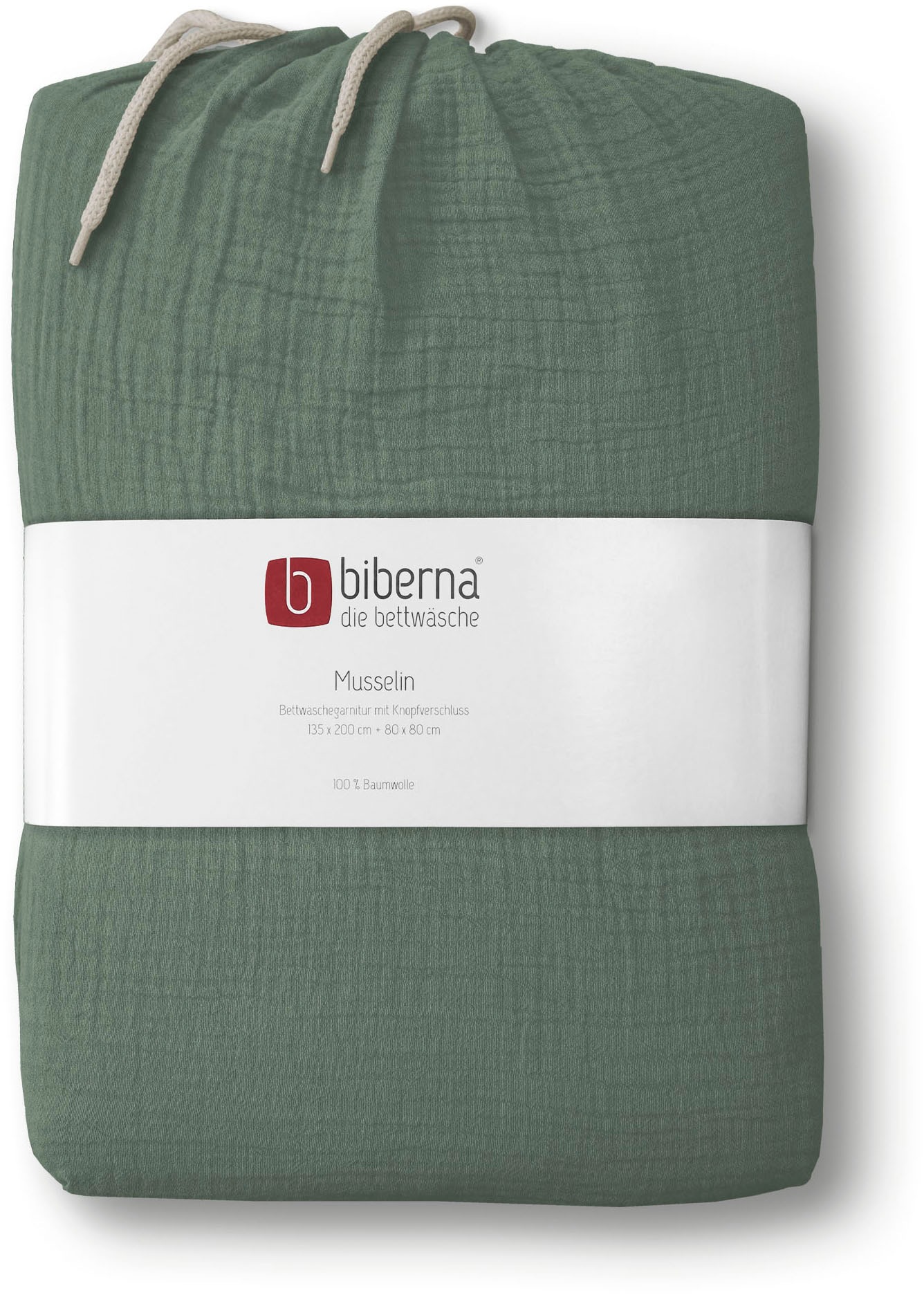 Biberna Bettwäsche »Thea«, feines, weiches + leichtes Gewebe aus 100% Baumwolle,Sommer