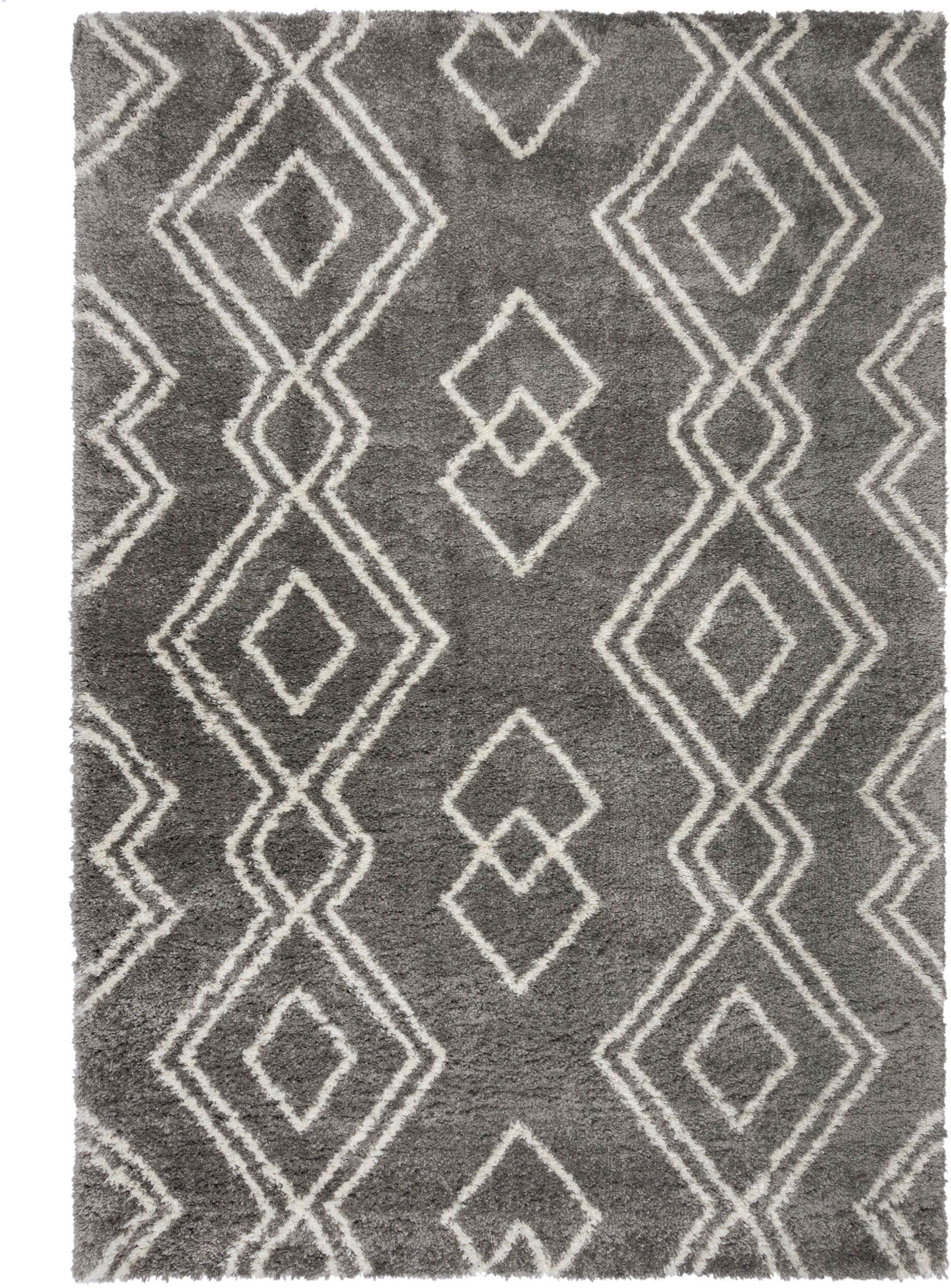 FLAIR RUGS Hochflor-Teppich »ATLAS«, rechteckig, 40 mm Höhe, Berber Teppich