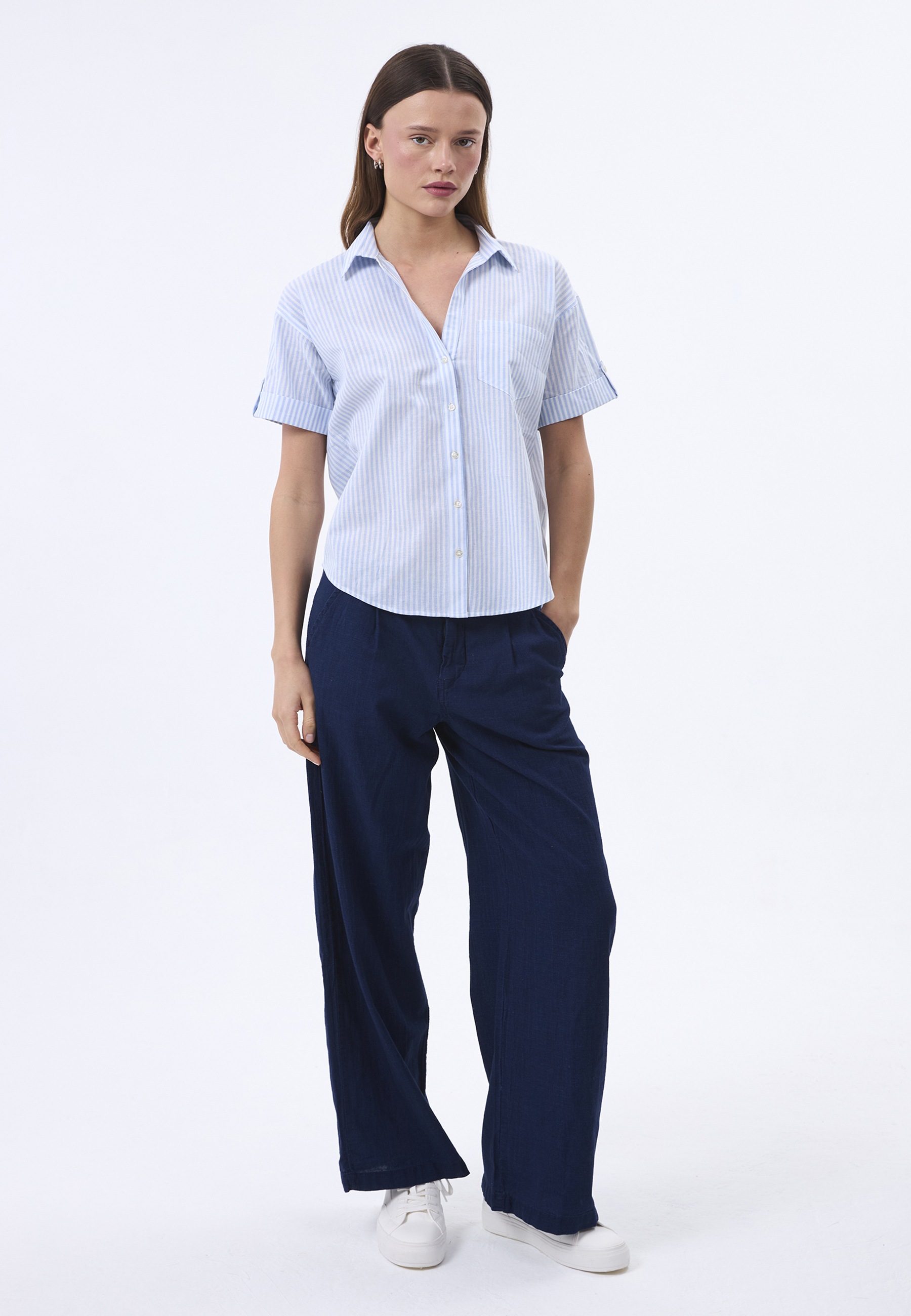 Felix Hardy Kurzarmbluse »Hemd«