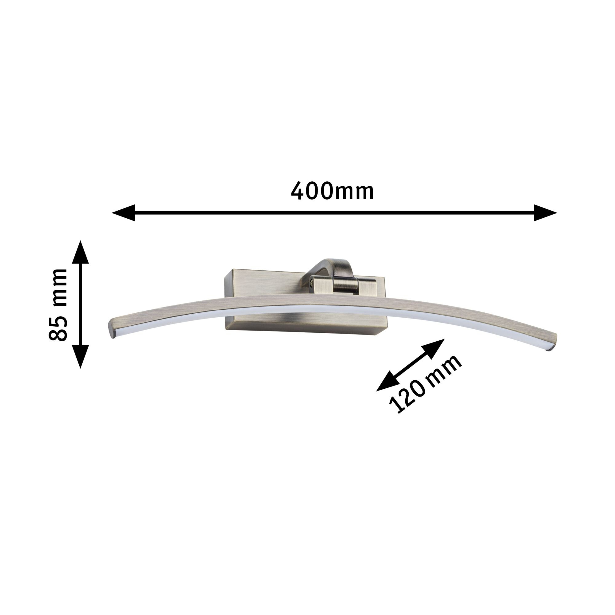 Paulmann LED Bilderleuchte »Bento 3000K, 230V«, 1 flammig