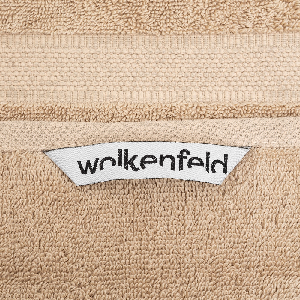 Wolkenfeld Handtuch Set »Premium Low-Twist Baumwolle 550 g/m² – 8-teilig mit Waschlappen« 8 tlg. Frottier 2 Badetücher, 2 Handtücher groß & 4 Waschlappen