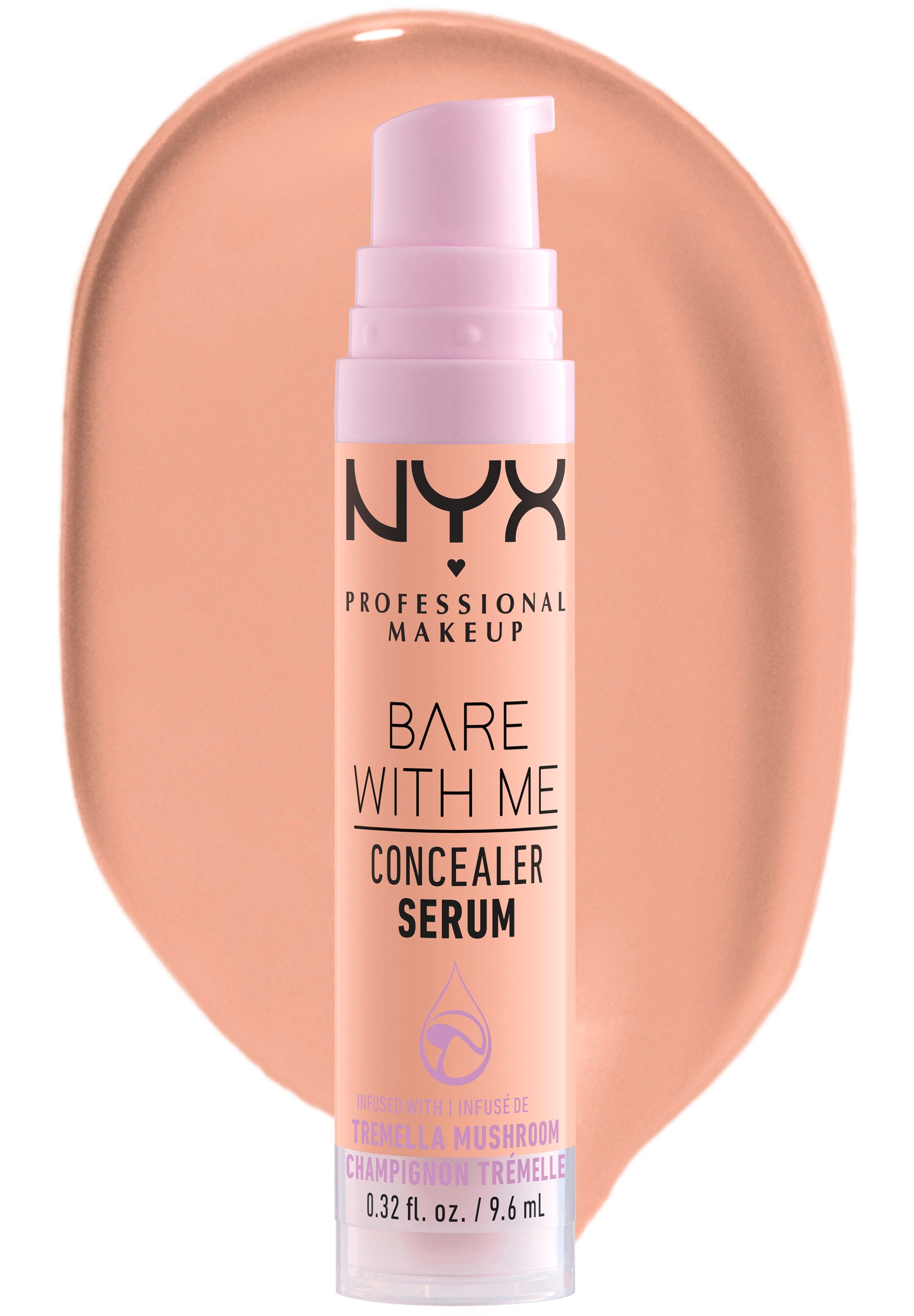 NYX PROFESSIONAL MAKEUP Concealer »BARE WITH ME CONALER SERUM« mittlere Deckkraft, kaschiert, rote oder entzündete Hautstellen