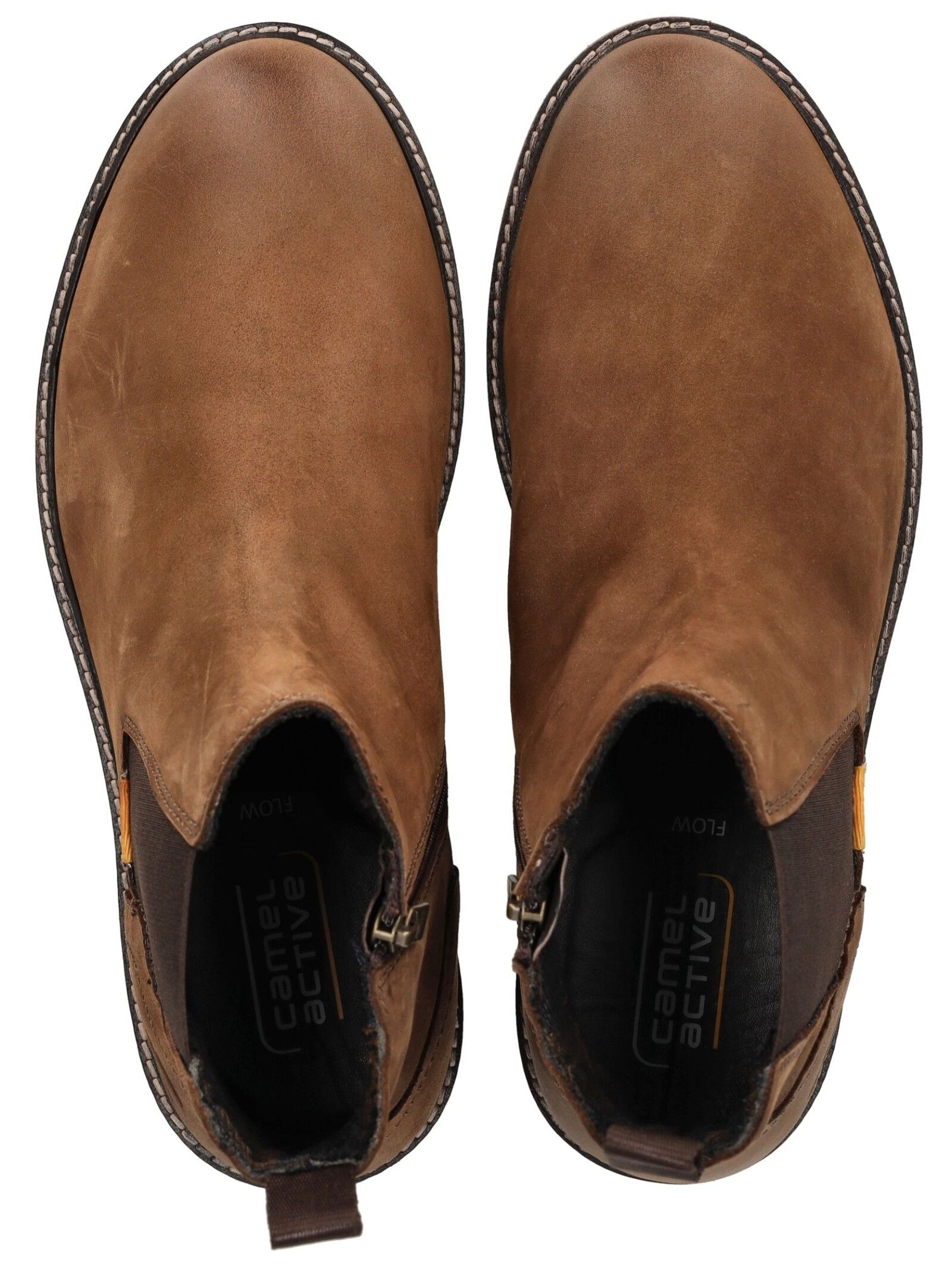 camel active Schnürstiefelette »camel active Stiefelette Leder«