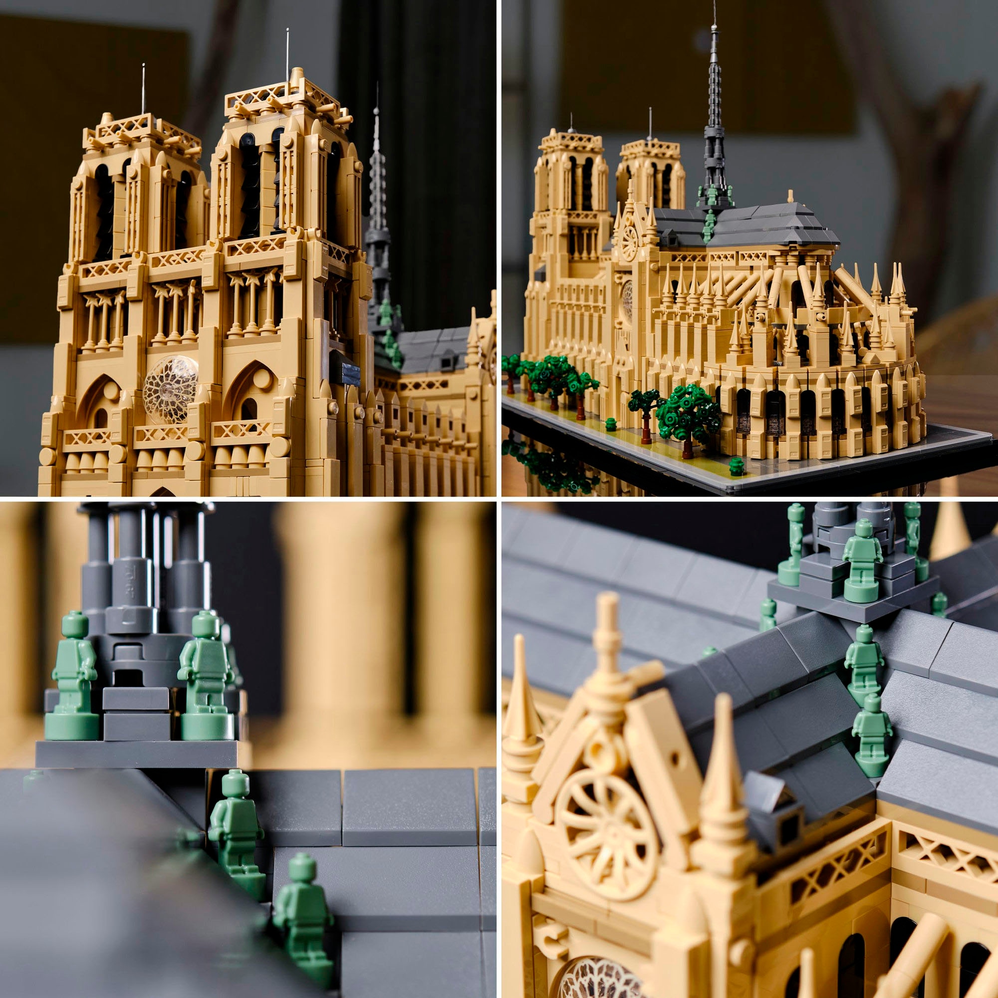 LEGO® Konstruktionsspielsteine »Notre-Dame de Paris (21061), LEGO Architecture«, (4383 St.), Made in Europe