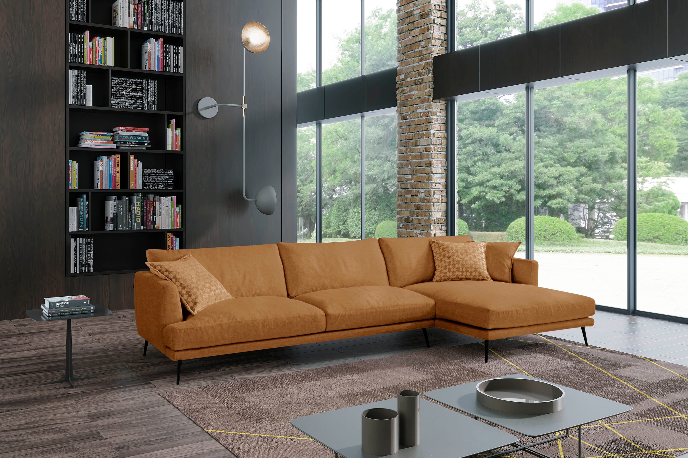 Egoitaliano Ecksofa »Sophia, Designsofa mit extrakomfortablem Sitzkomfort, günstig online kaufen