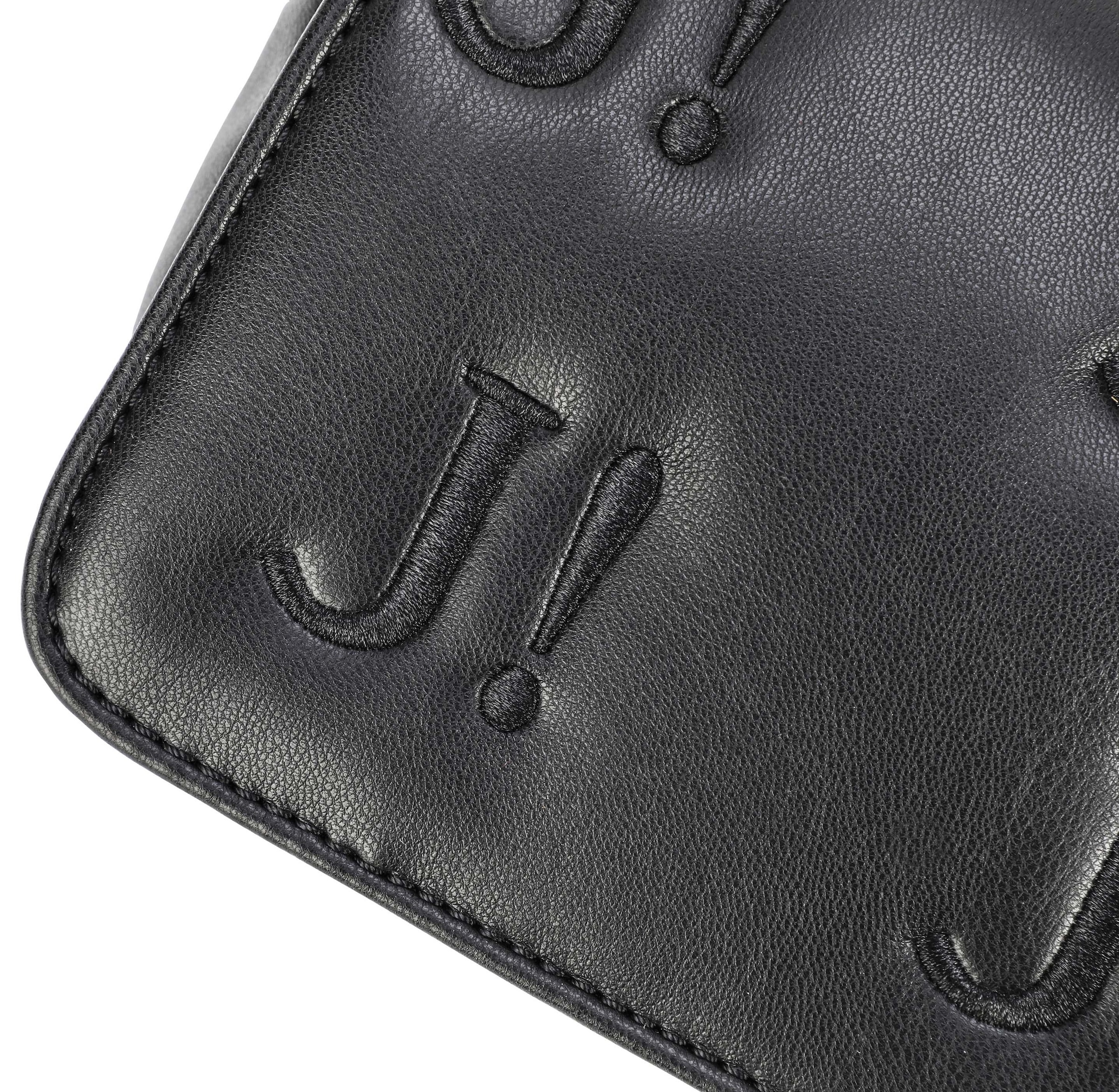 Joop Jeans Umhängetasche »serenita luzi«, Schultertasche Handtasche Damen mit Allover-Logostickerei