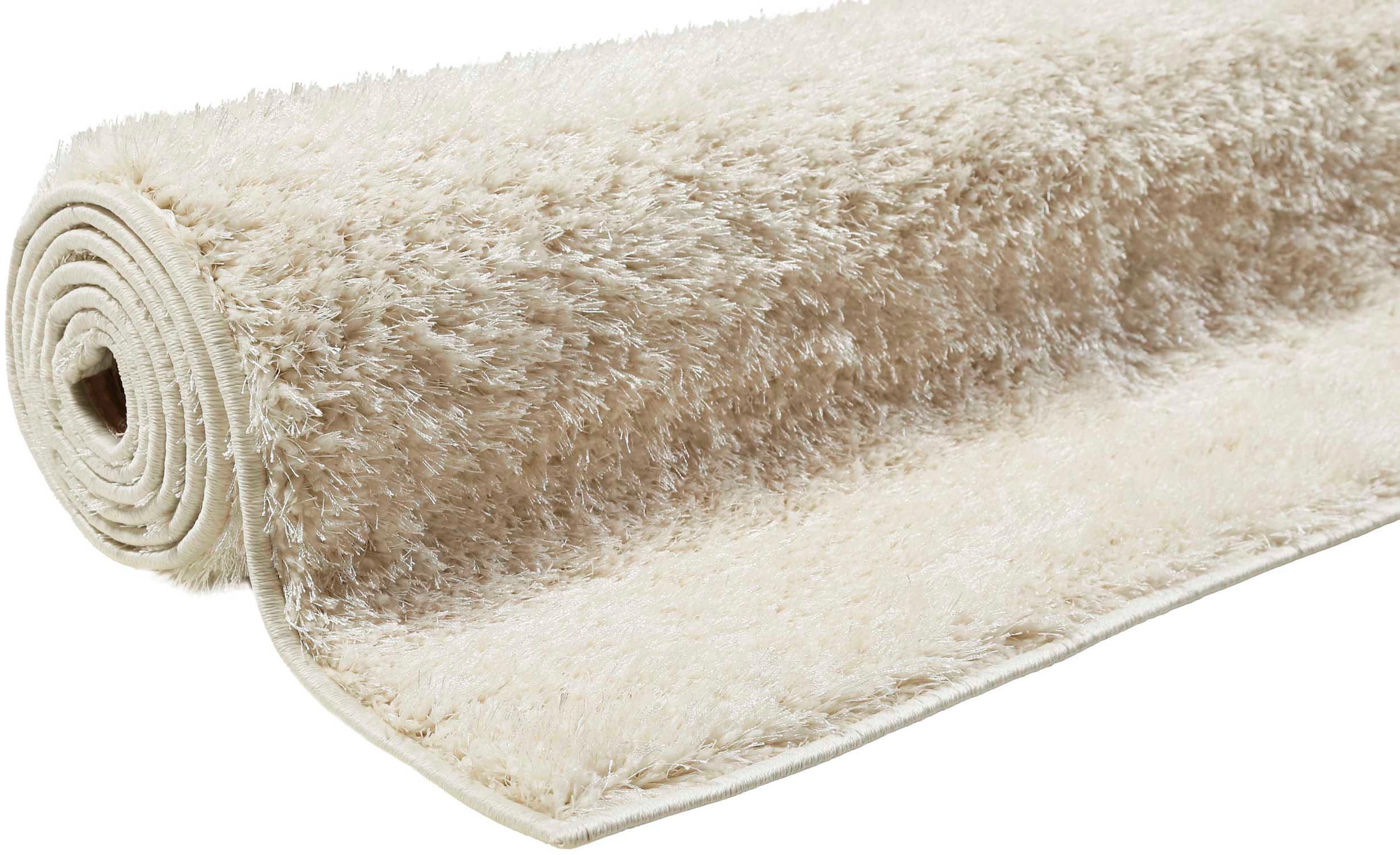 Esprit Hochflor-Teppich »Swagger Shag ESP-8866«, rechteckig, 30 mm Höhe, Wohnzimmer, Schlafzimmer, uni, waschbar, Antirutsch, gekettelt