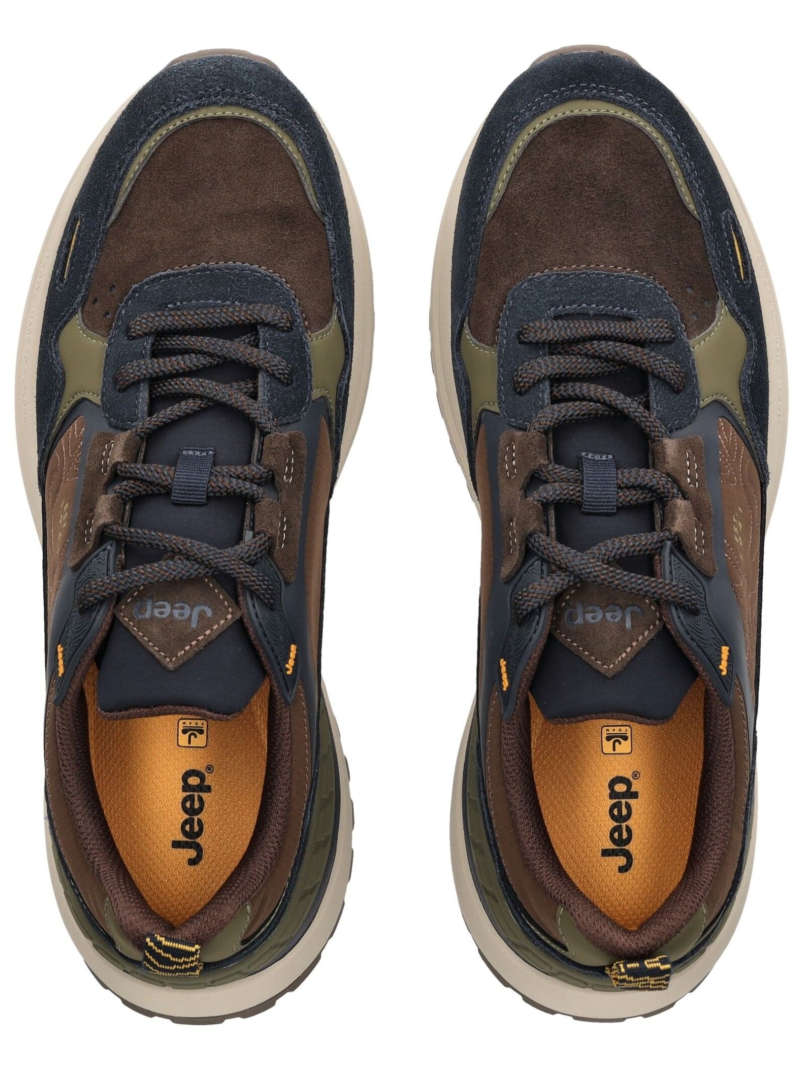 Jeep Sneaker »Jeep Sneaker Lederimitat/Textil«