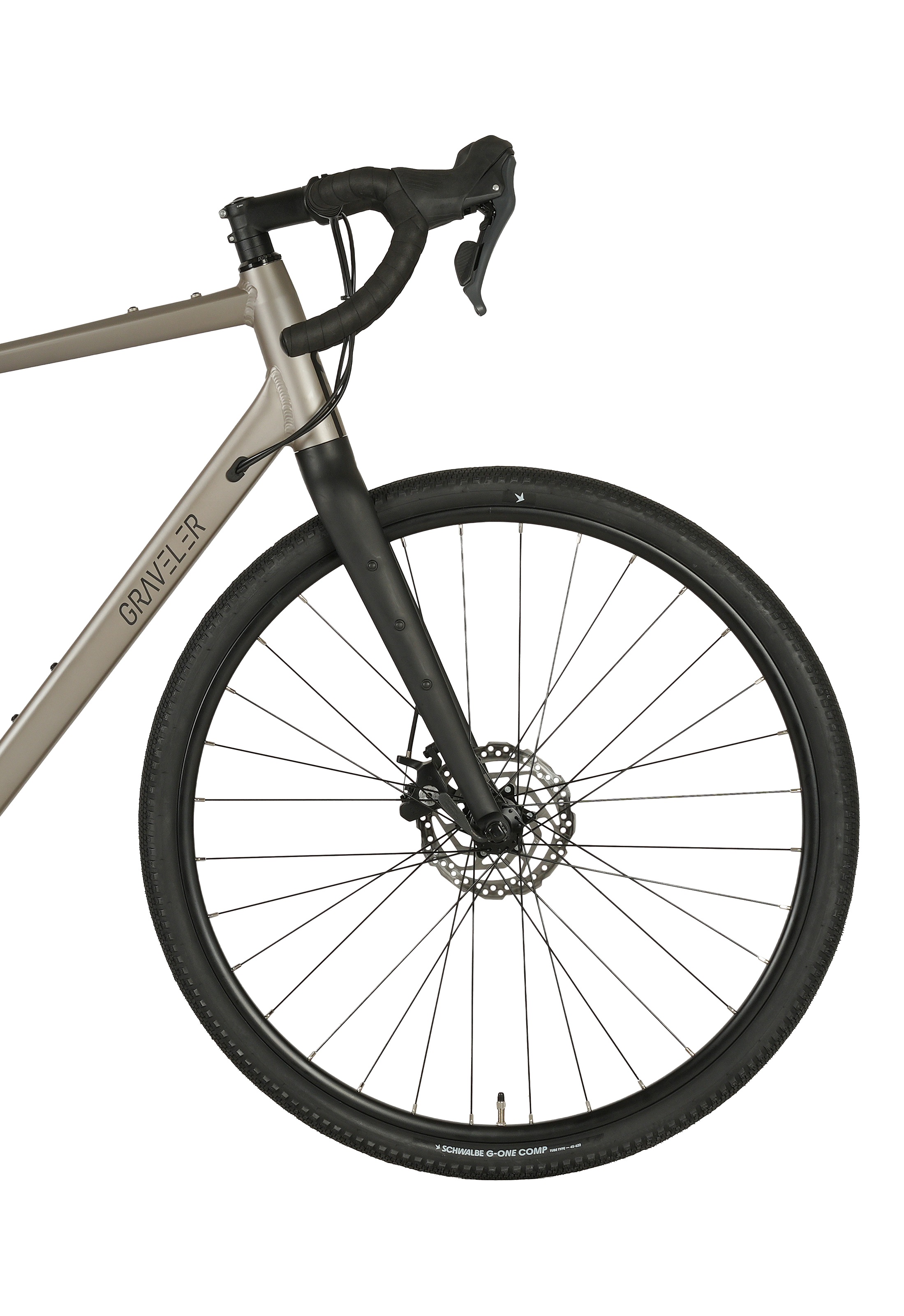 Prophete Gravelbike »Prophete Graveler« 10 Gang microSHIFT Sword Schaltwerk Kettenschaltung