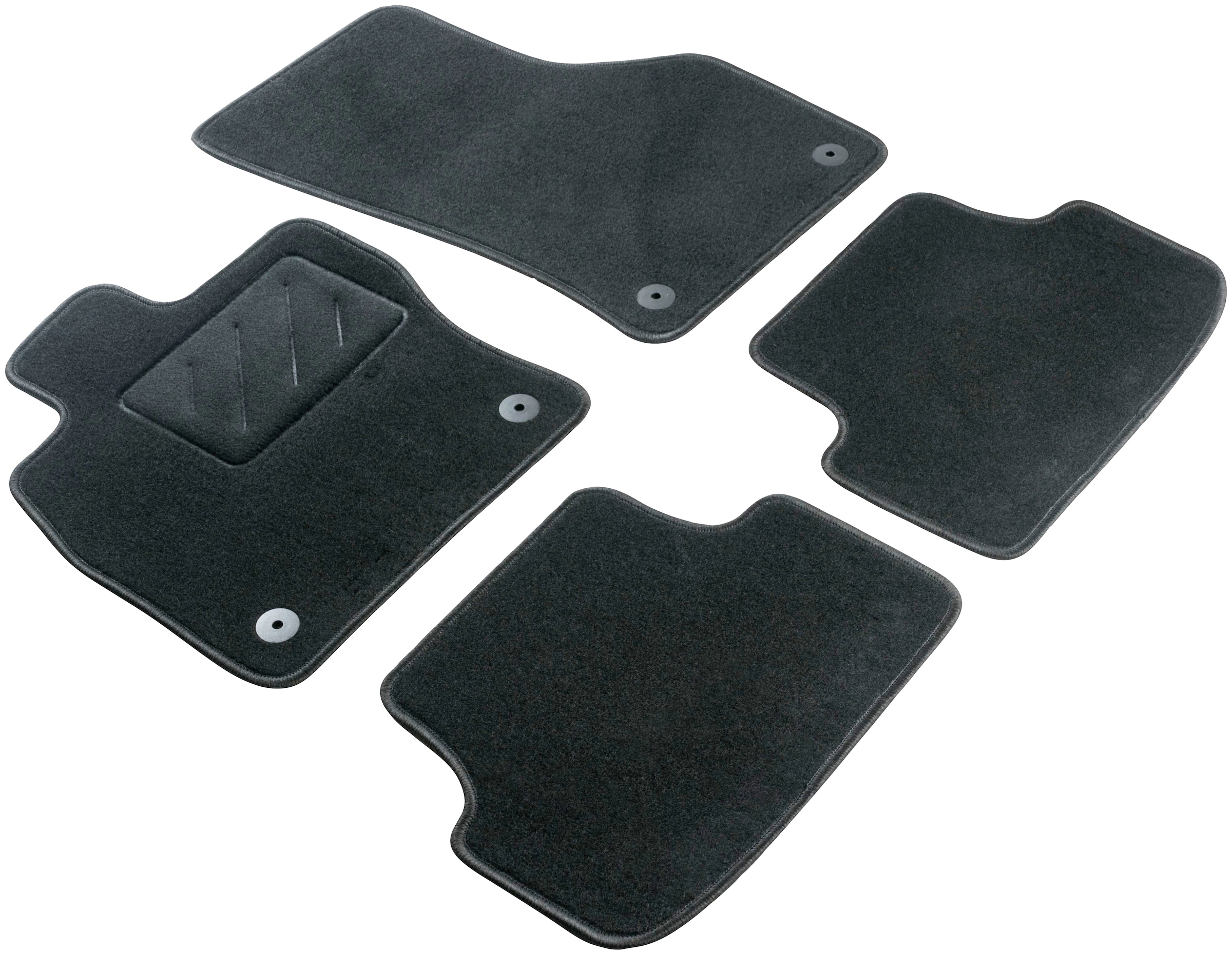 WALSER Passform-Fußmatten »Standard«, (4 St.), für Ford B-Max 10/2012-Heute  kaufen