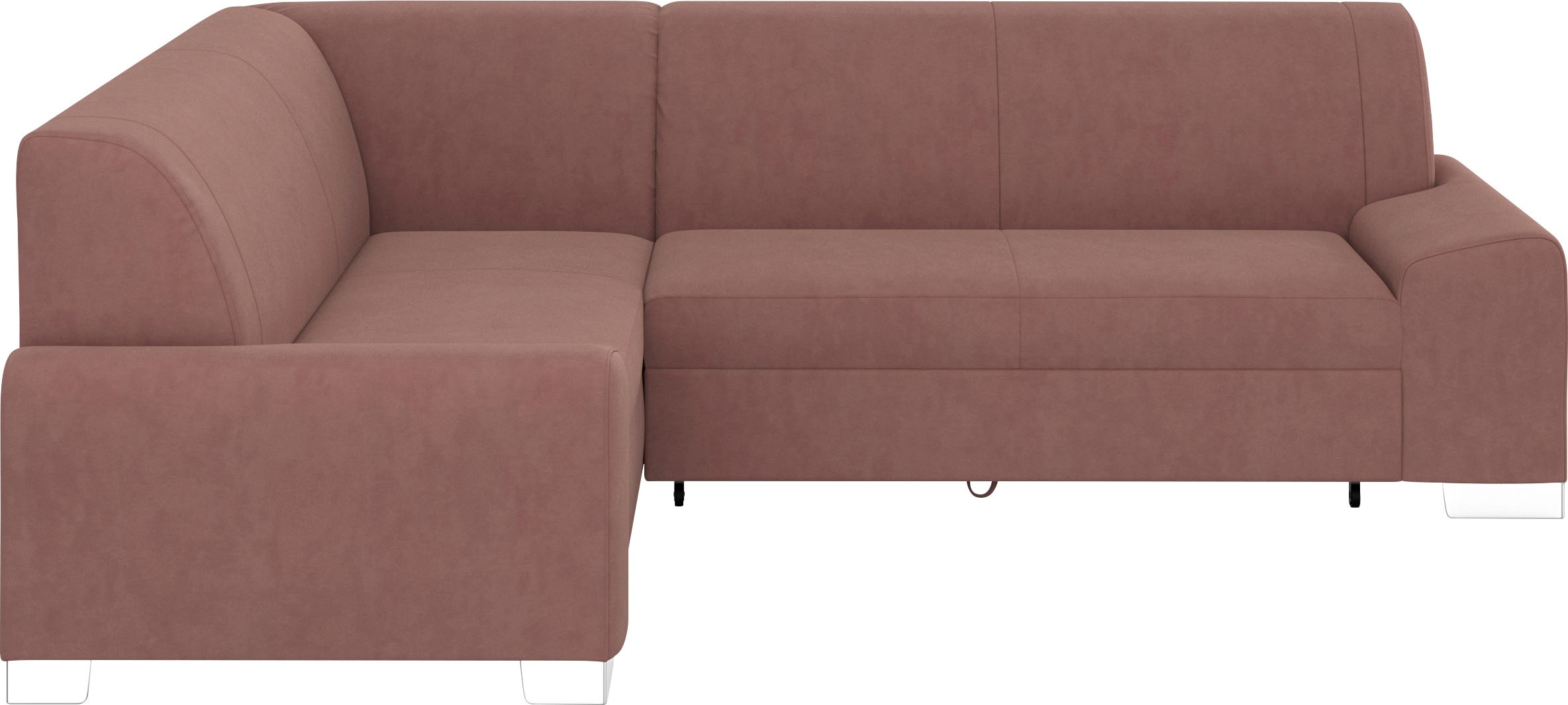 DOMO collection Ecksofa »Anzio in kubischer Formensprache, flache Armlehnen günstig online kaufen