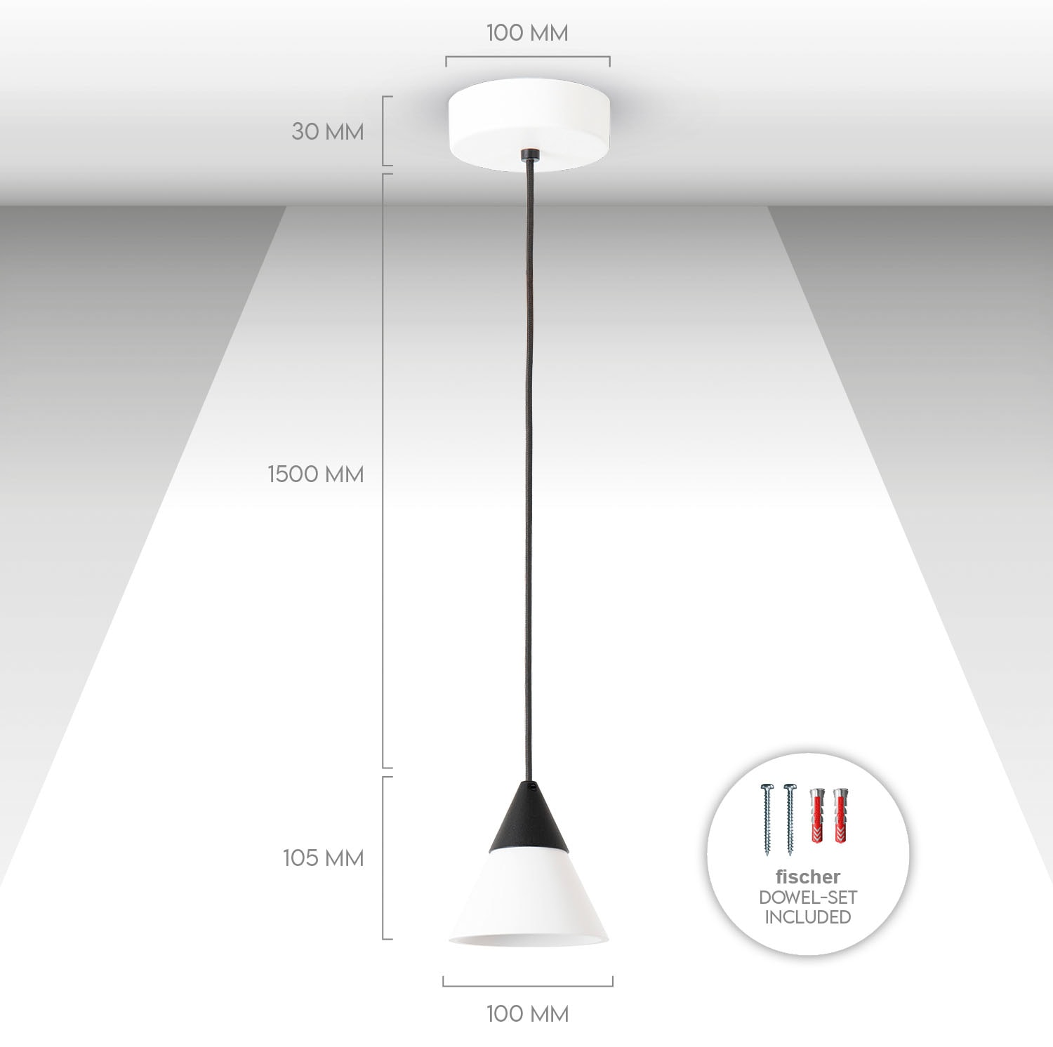 Paco Home Pendelleuchte »CLEA«, LED Hängelampe Wohnzimmer Esszimmer Küchenlampe Hängend