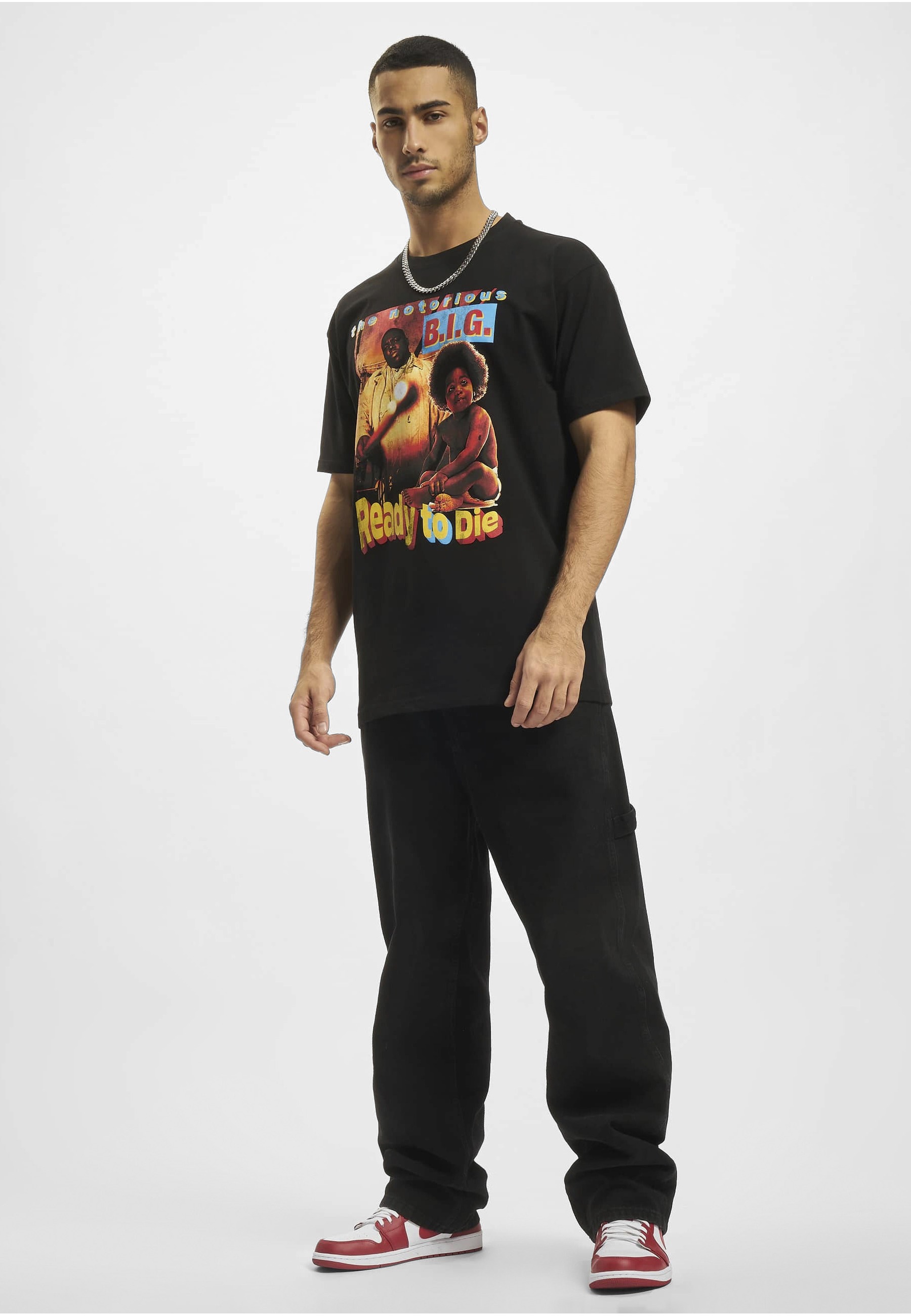 Upscale by Mister Tee Kurzarmshirt »Upscale by Mister Tee Herren Biggie Ready To Die Oversize Tee« 1 Stk.