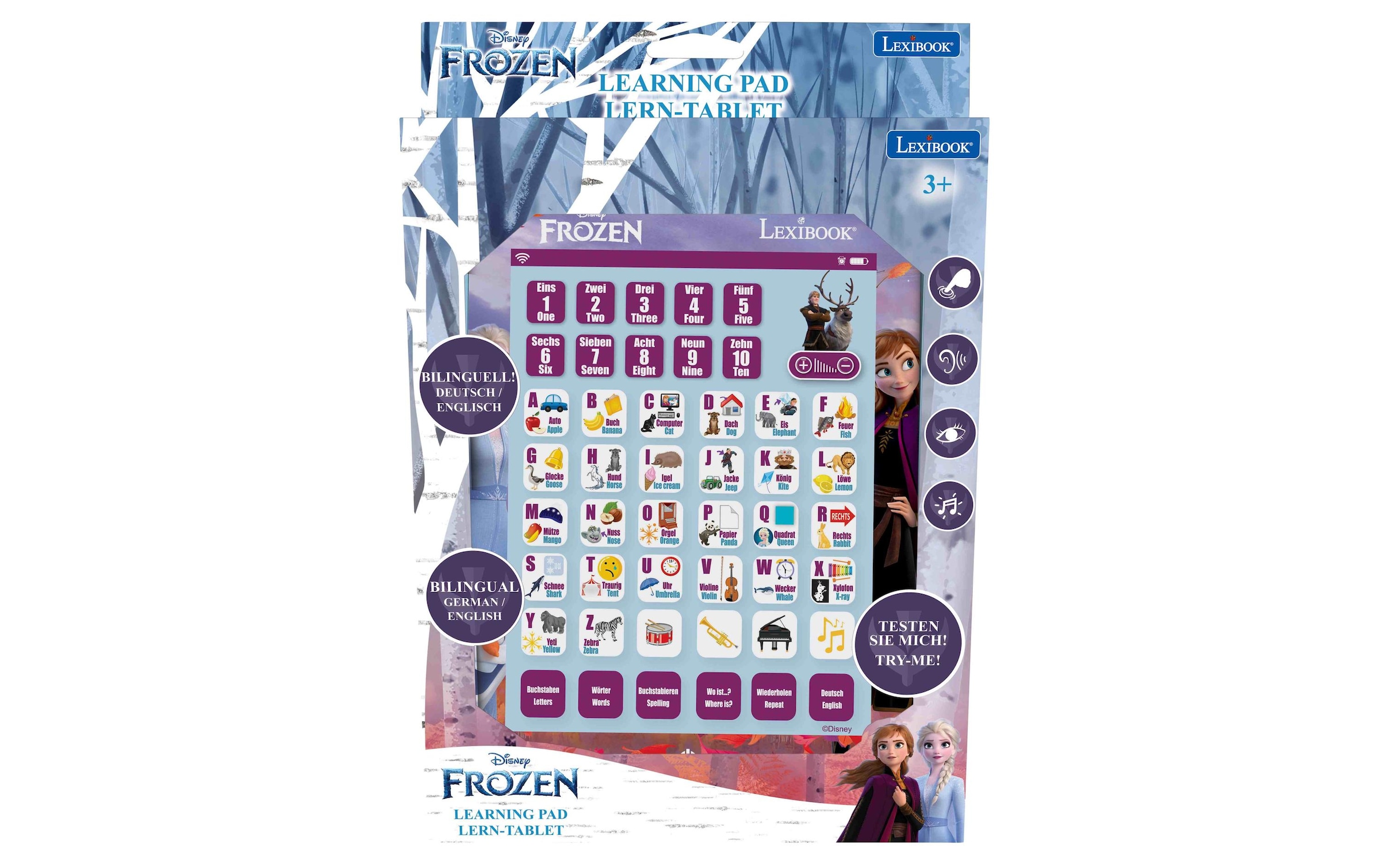 Lexibook® Lerntablet »Disney Frozen DE/EN«