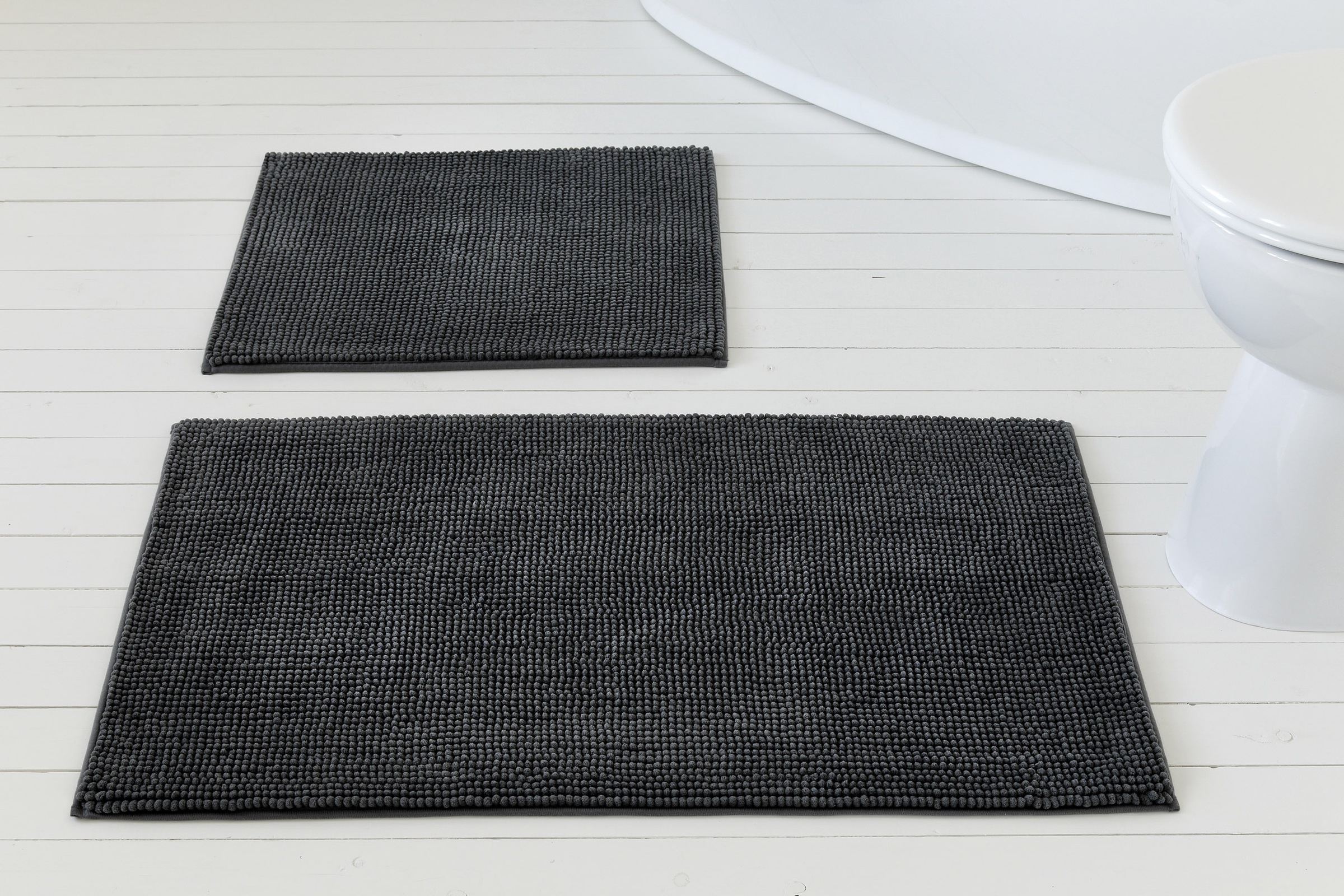 OTTO home Badematte »Kaelan, weicher Chenille« Höhe 14 mm rutschhemmend bes günstig online kaufen