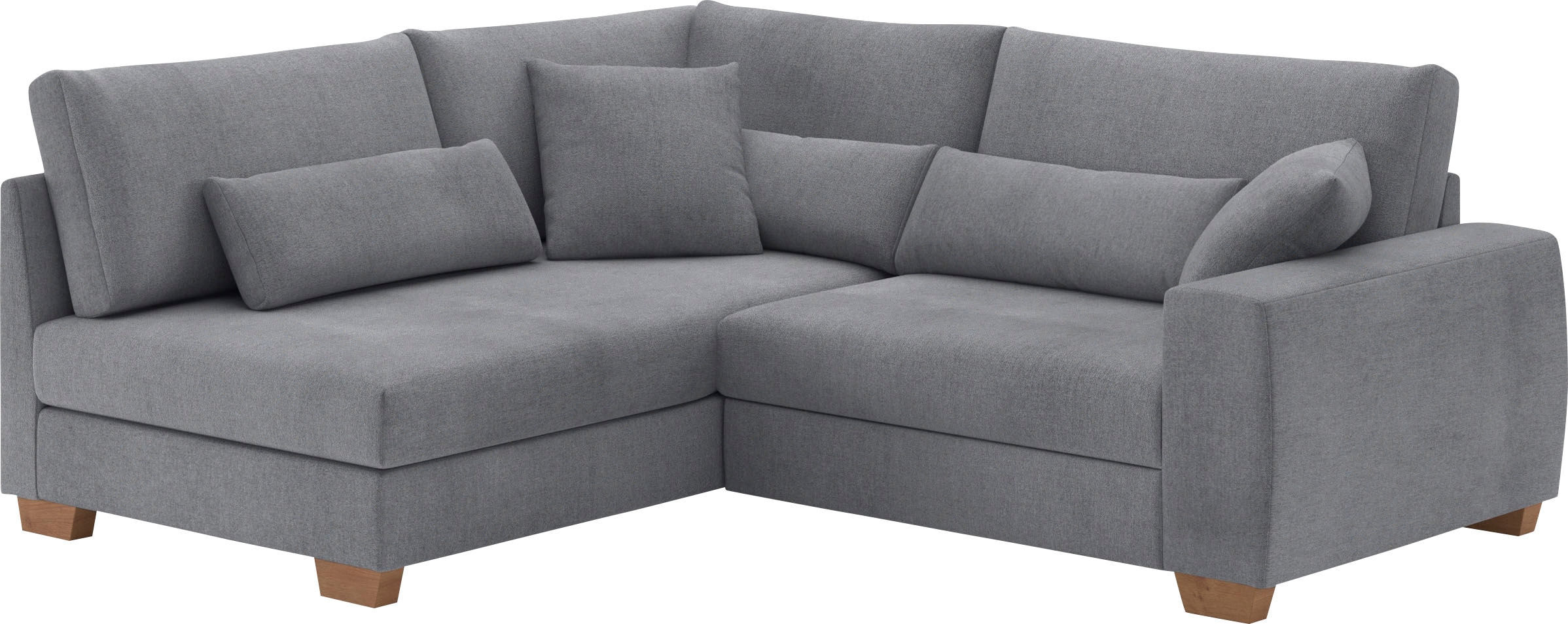Mr. Couch Ecksofa »Helena L-Form«, Mit Federkern, wahlweise mit Bettfunktio günstig online kaufen